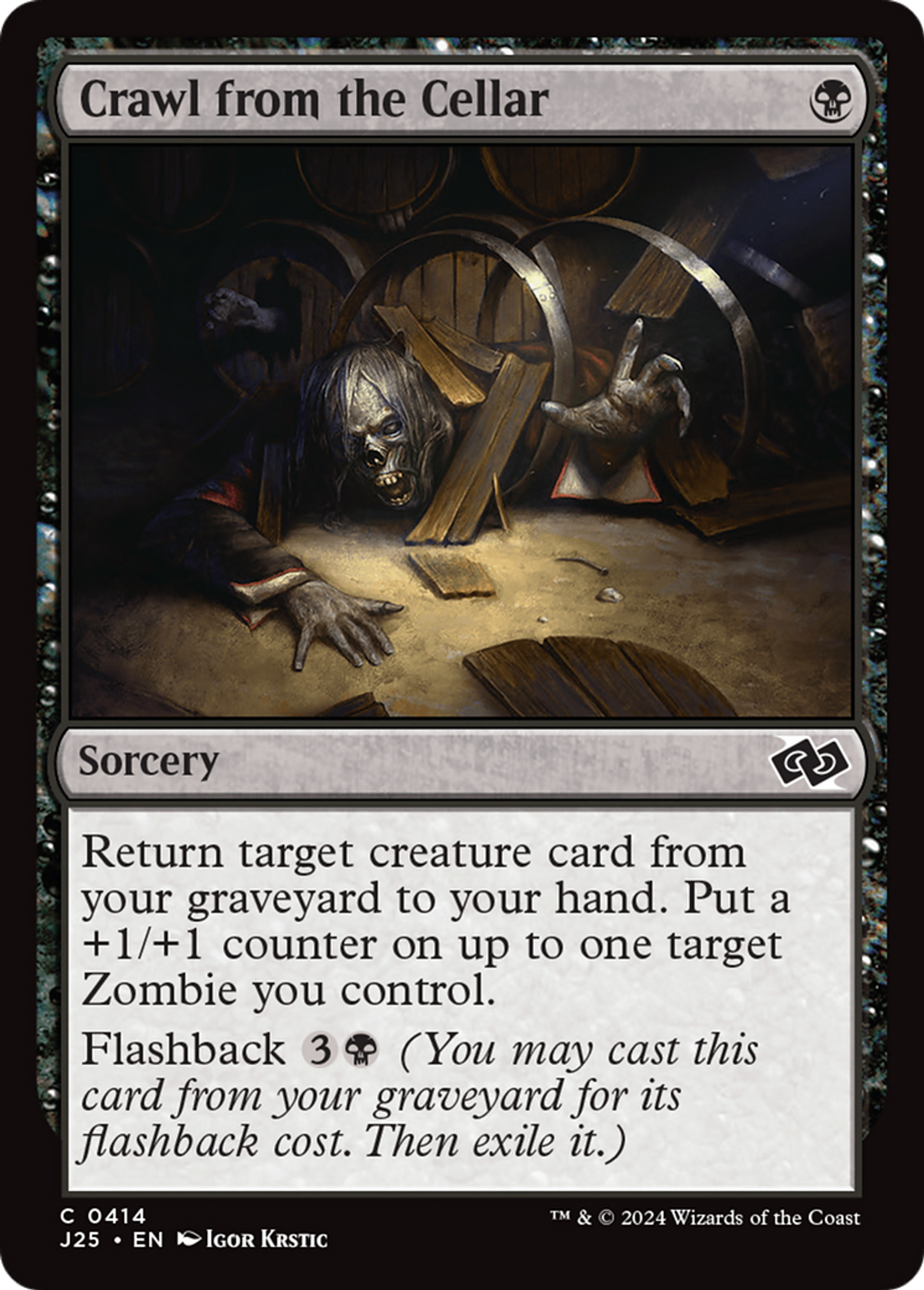 Crawl from the Cellar — Foundations Jumpstart — Magic: The Gathering