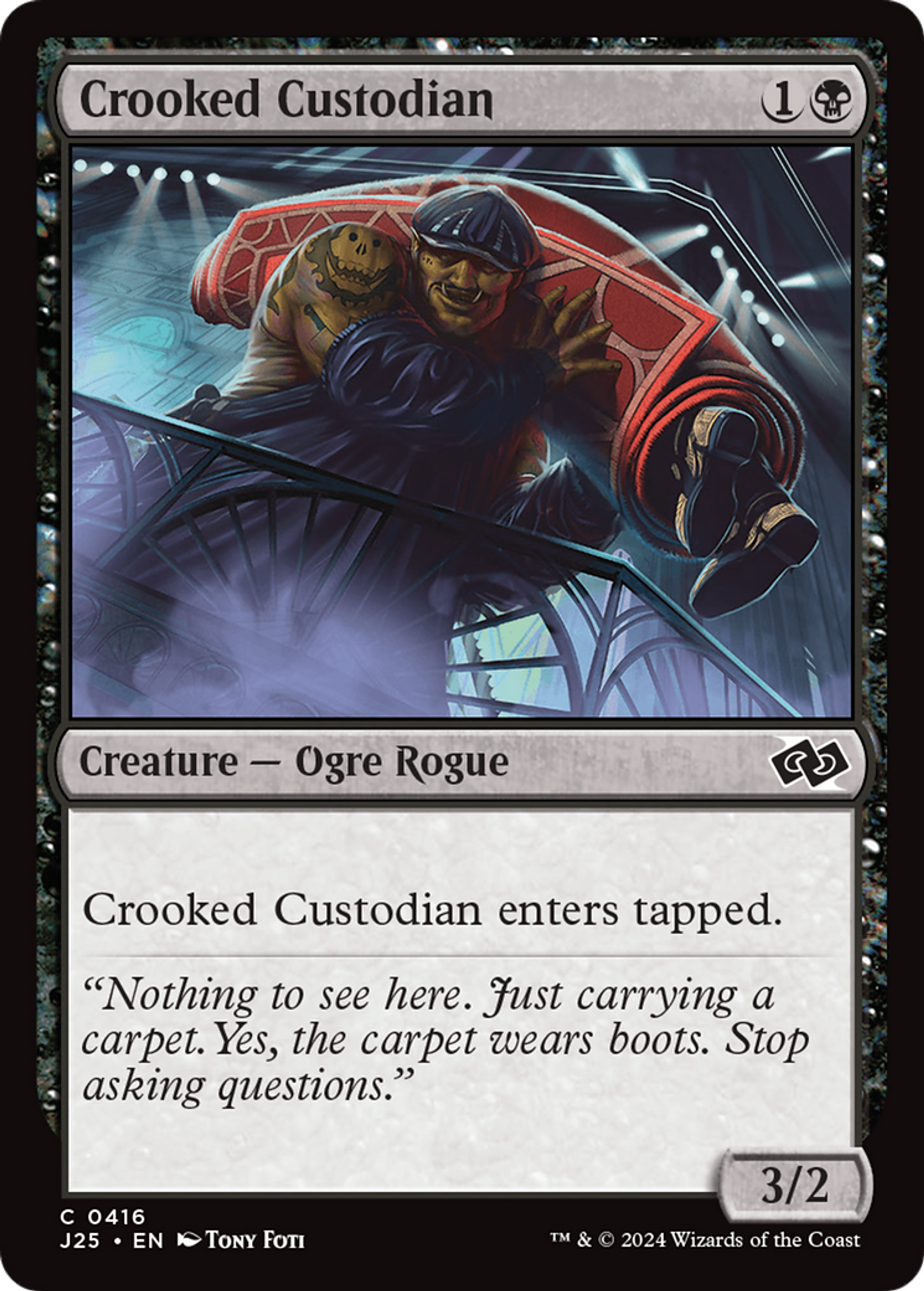 Crooked Custodian — Foundations Jumpstart — Magic: The Gathering