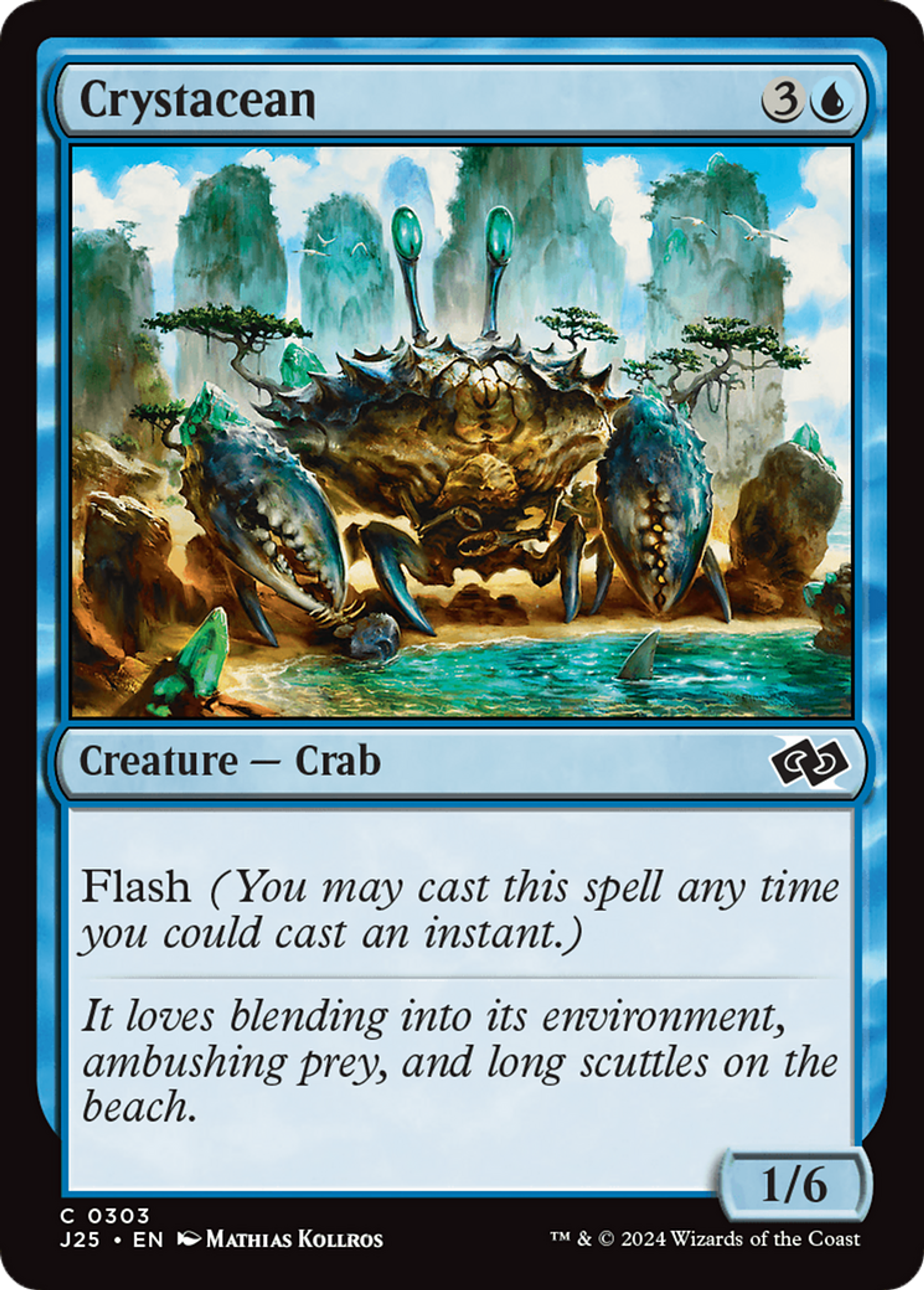 Crystacean — Foundations Jumpstart — Magic: The Gathering
