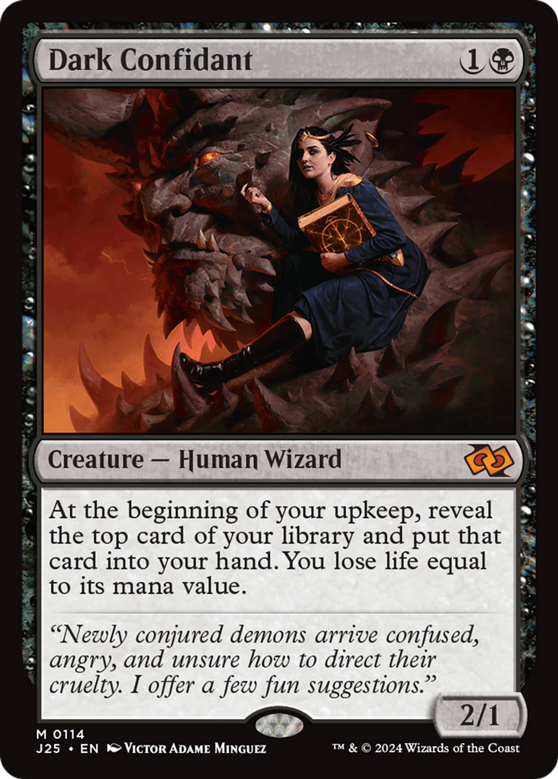 Dark Confidant — Foundations Jumpstart — Magic: The Gathering
