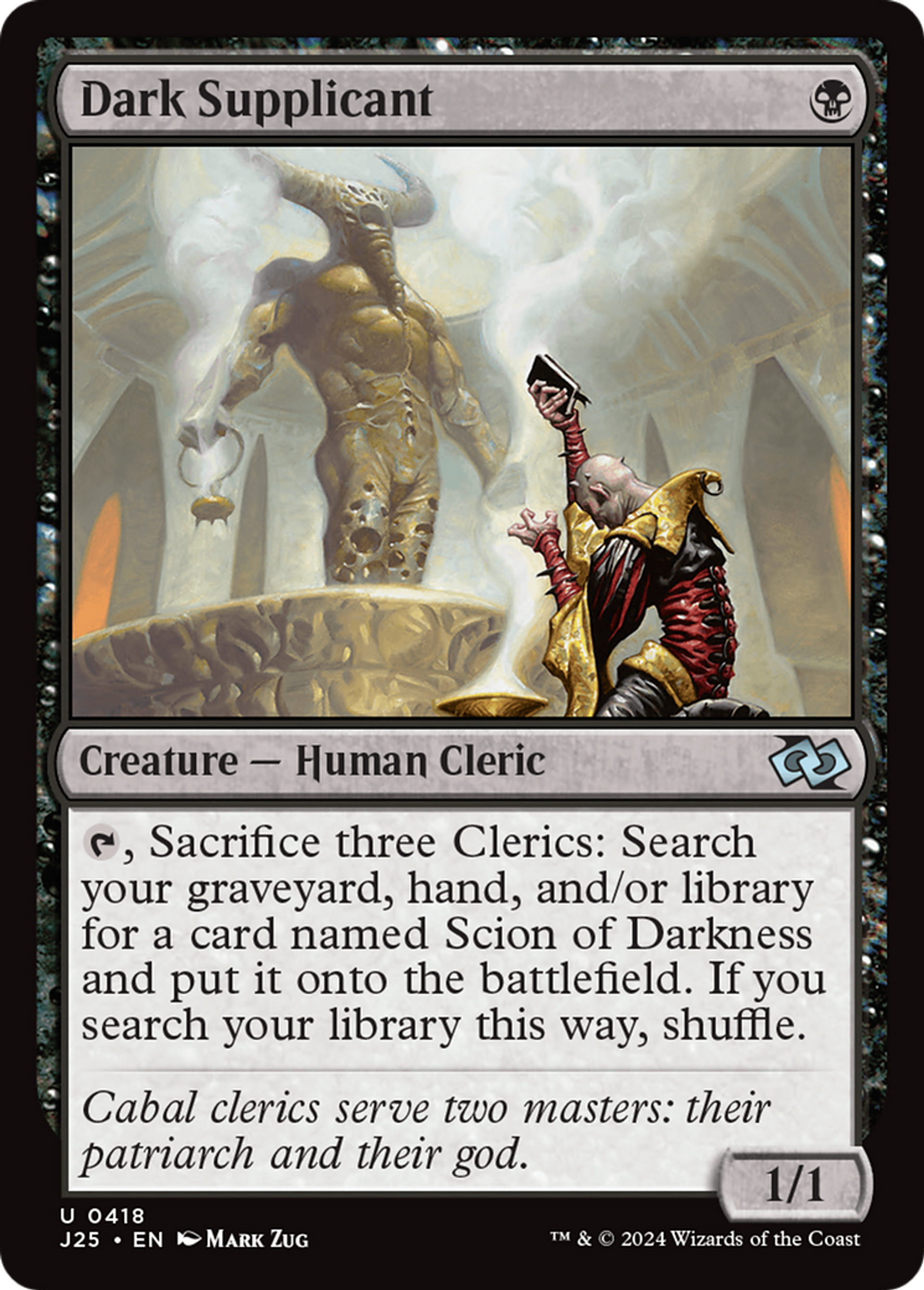 Dark Supplicant — Foundations Jumpstart — Magic: The Gathering