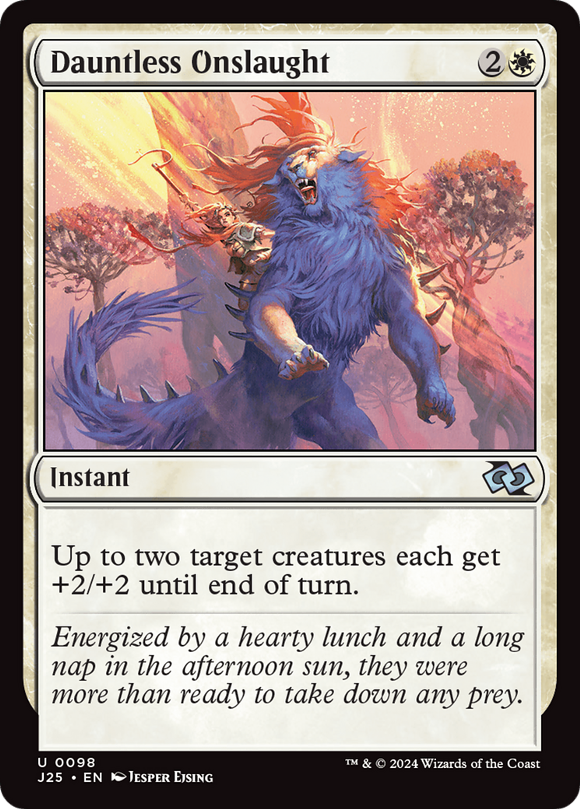 Dauntless Onslaught — Foundations Jumpstart — Magic: The Gathering
