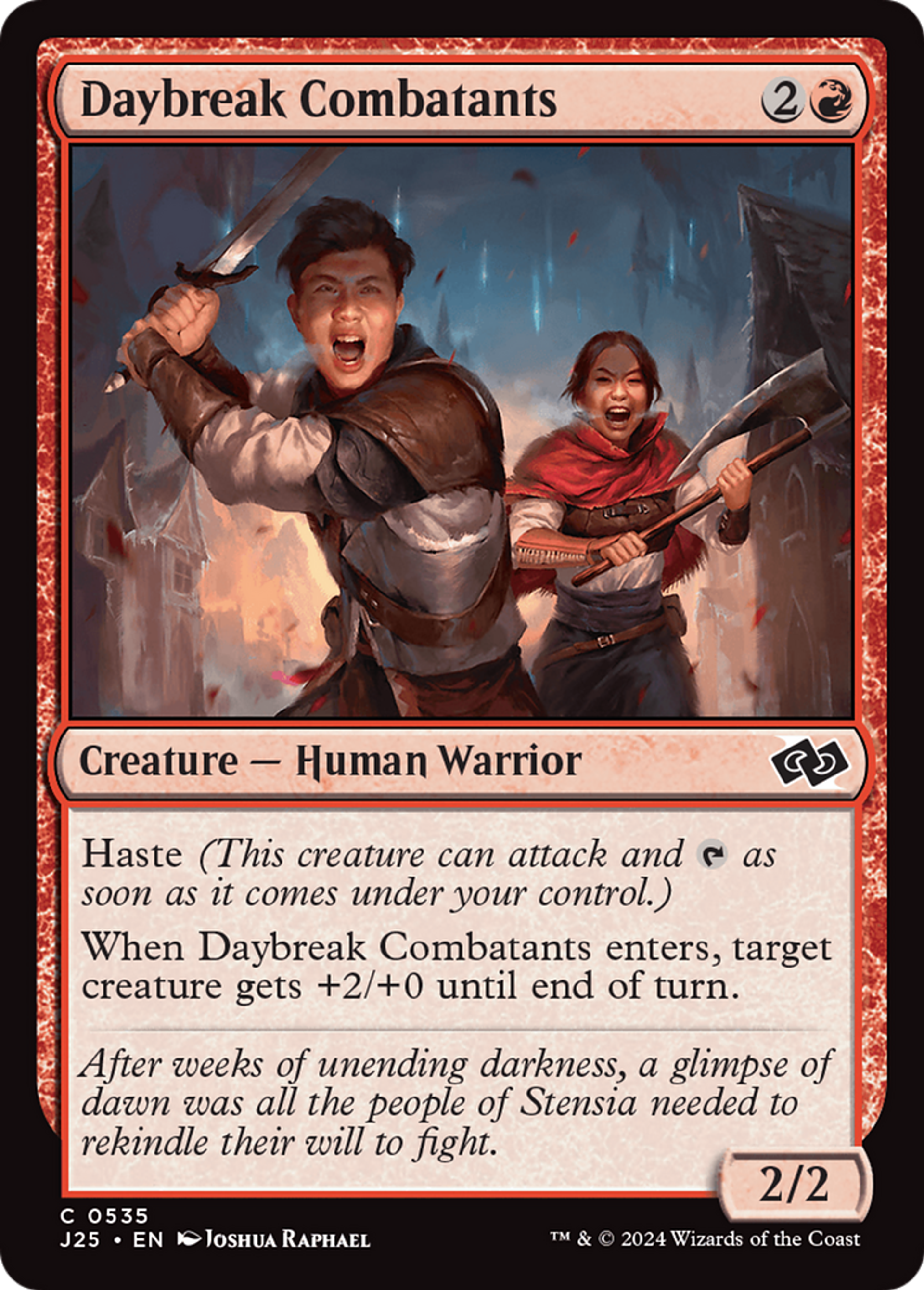 Daybreak Combatants — Foundations Jumpstart — Magic: The Gathering
