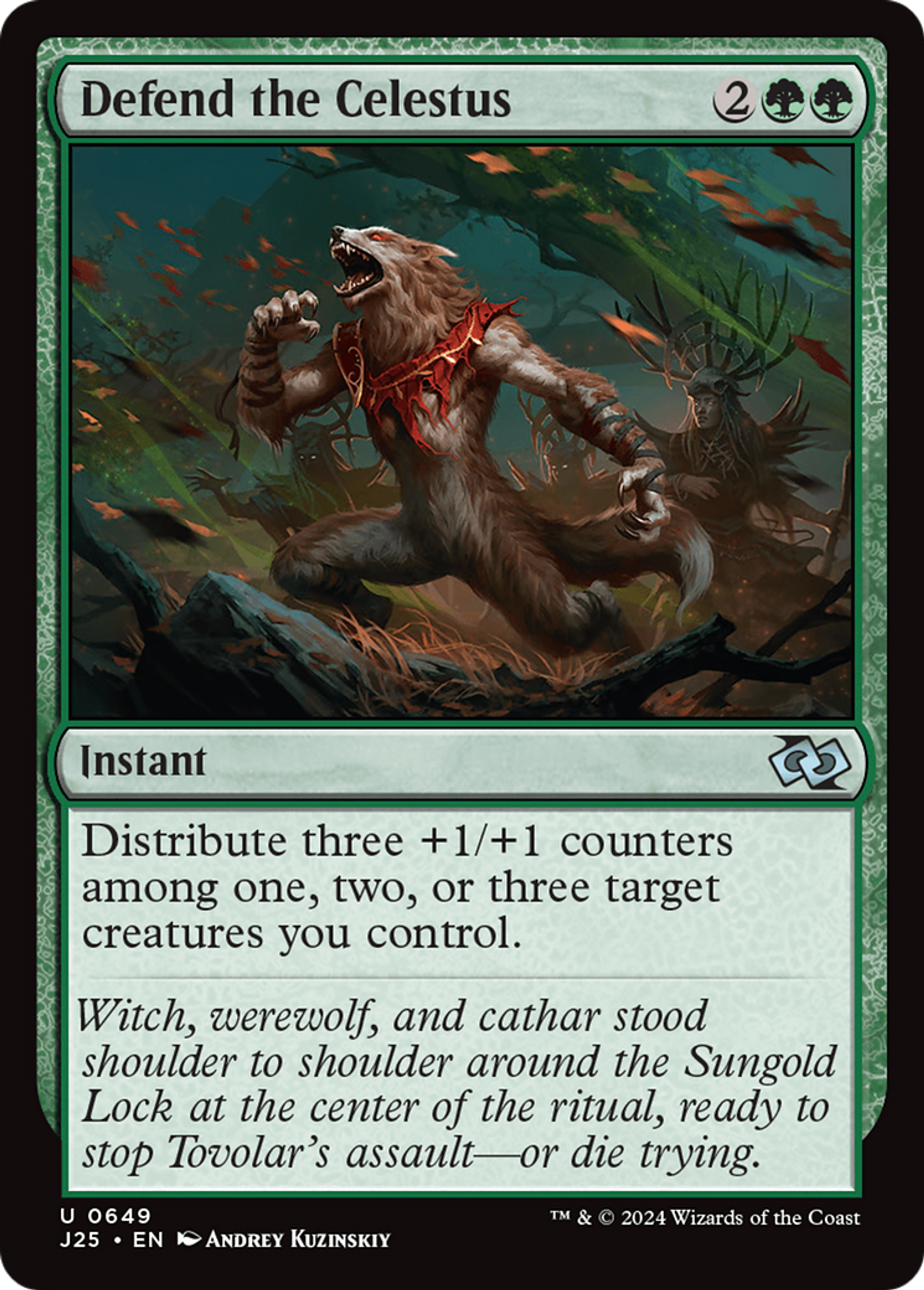 Defend the Celestus — Foundations Jumpstart — Magic: The Gathering