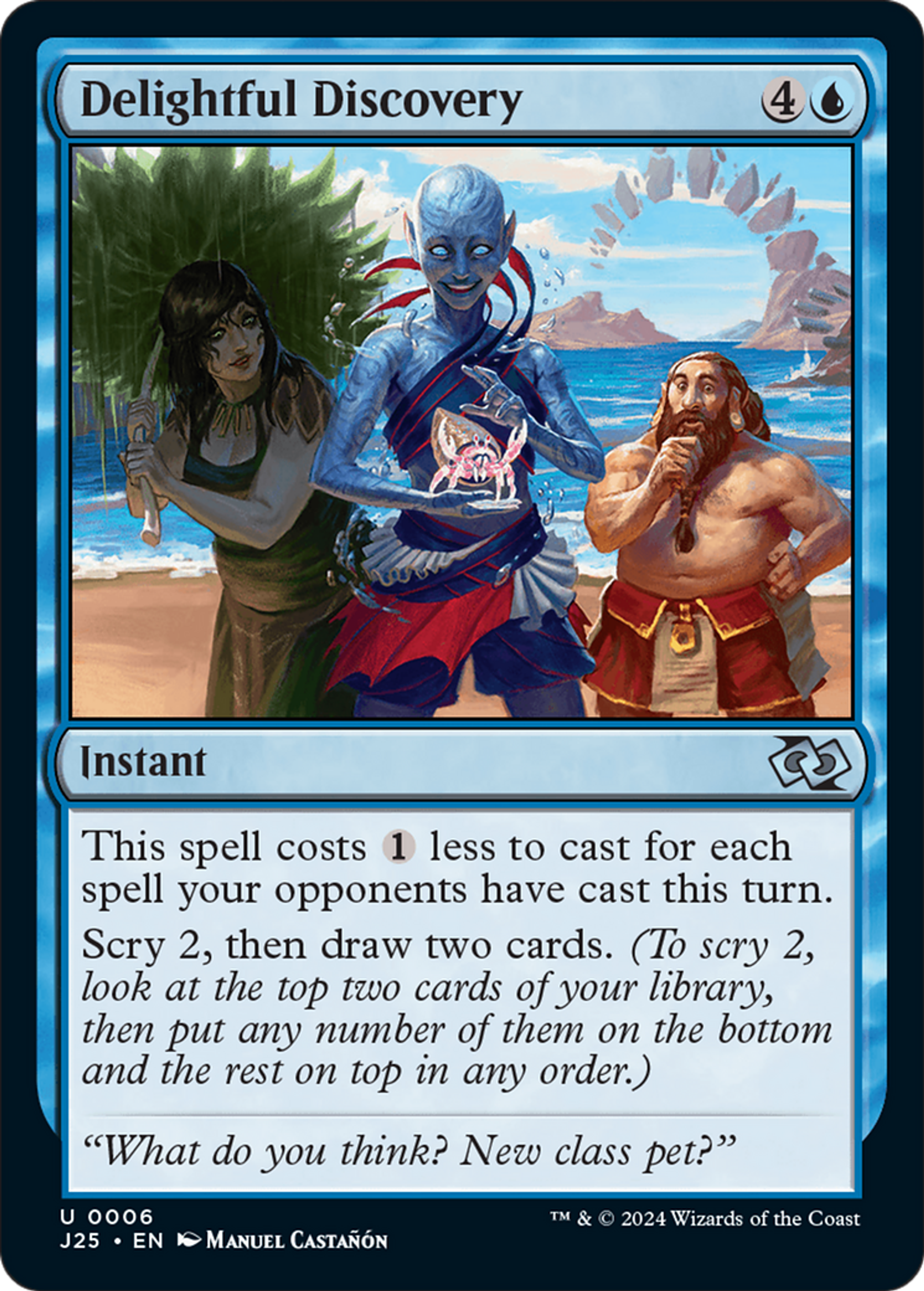 Delightful Discovery — Foundations Jumpstart — Magic: The Gathering
