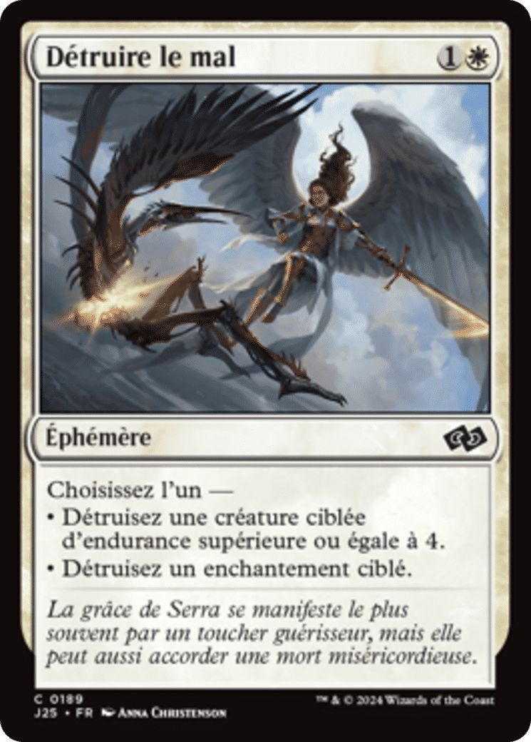 Détruire le mal — Foundations Jumpstart — Magic: The Gathering