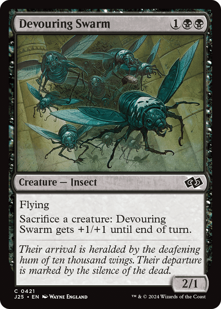 Devouring Swarm — Foundations Jumpstart — Magic: The Gathering
