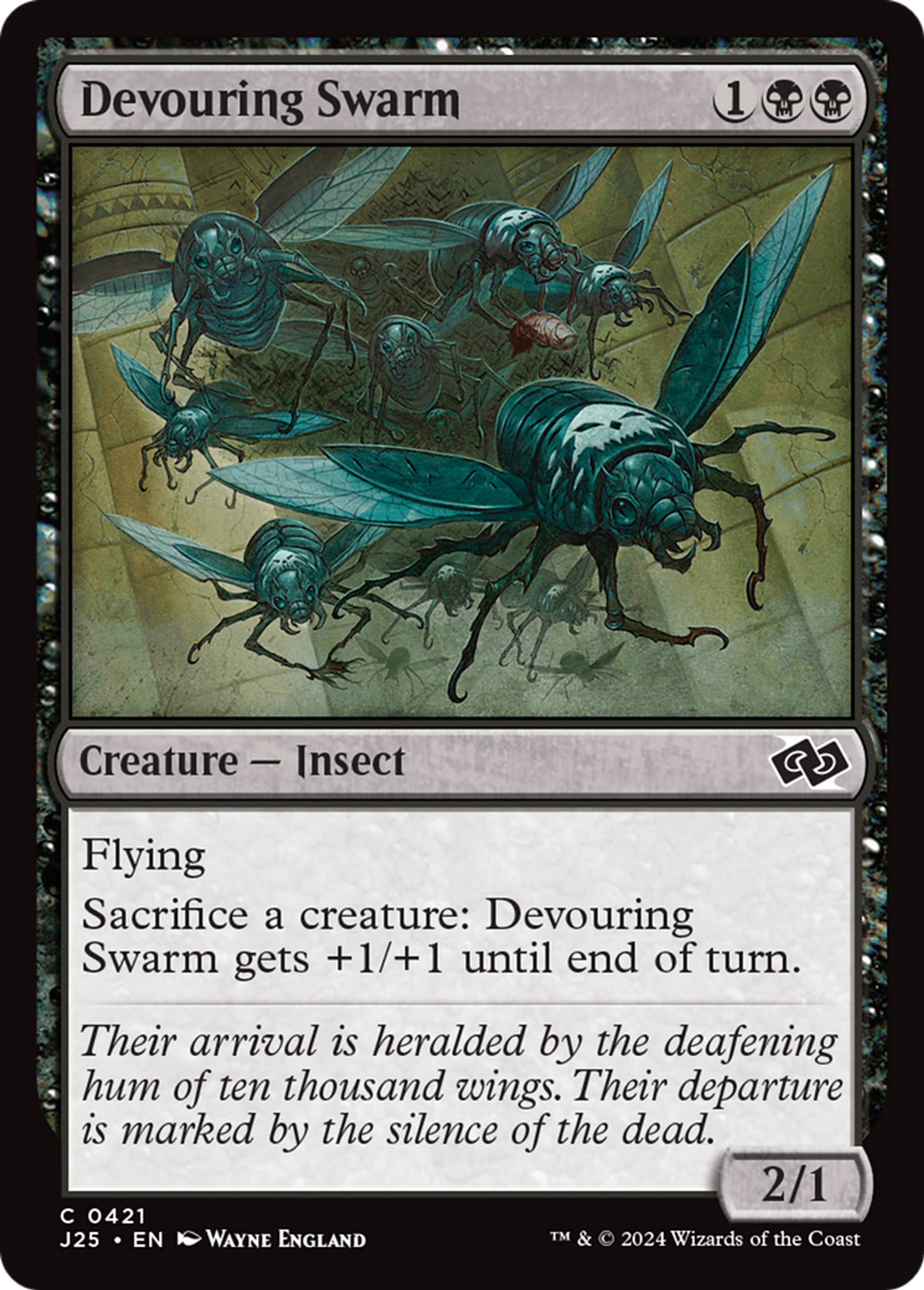 Devouring Swarm — Foundations Jumpstart — Magic: The Gathering