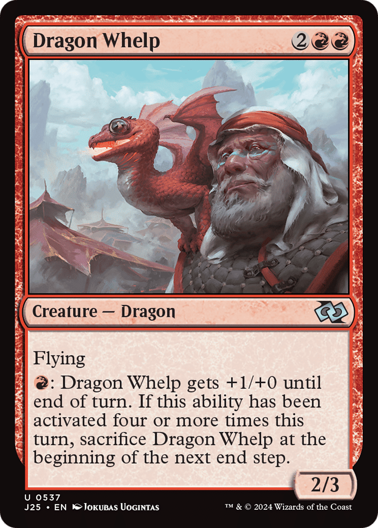 Dragon Whelp — Foundations Jumpstart — Magic: The Gathering