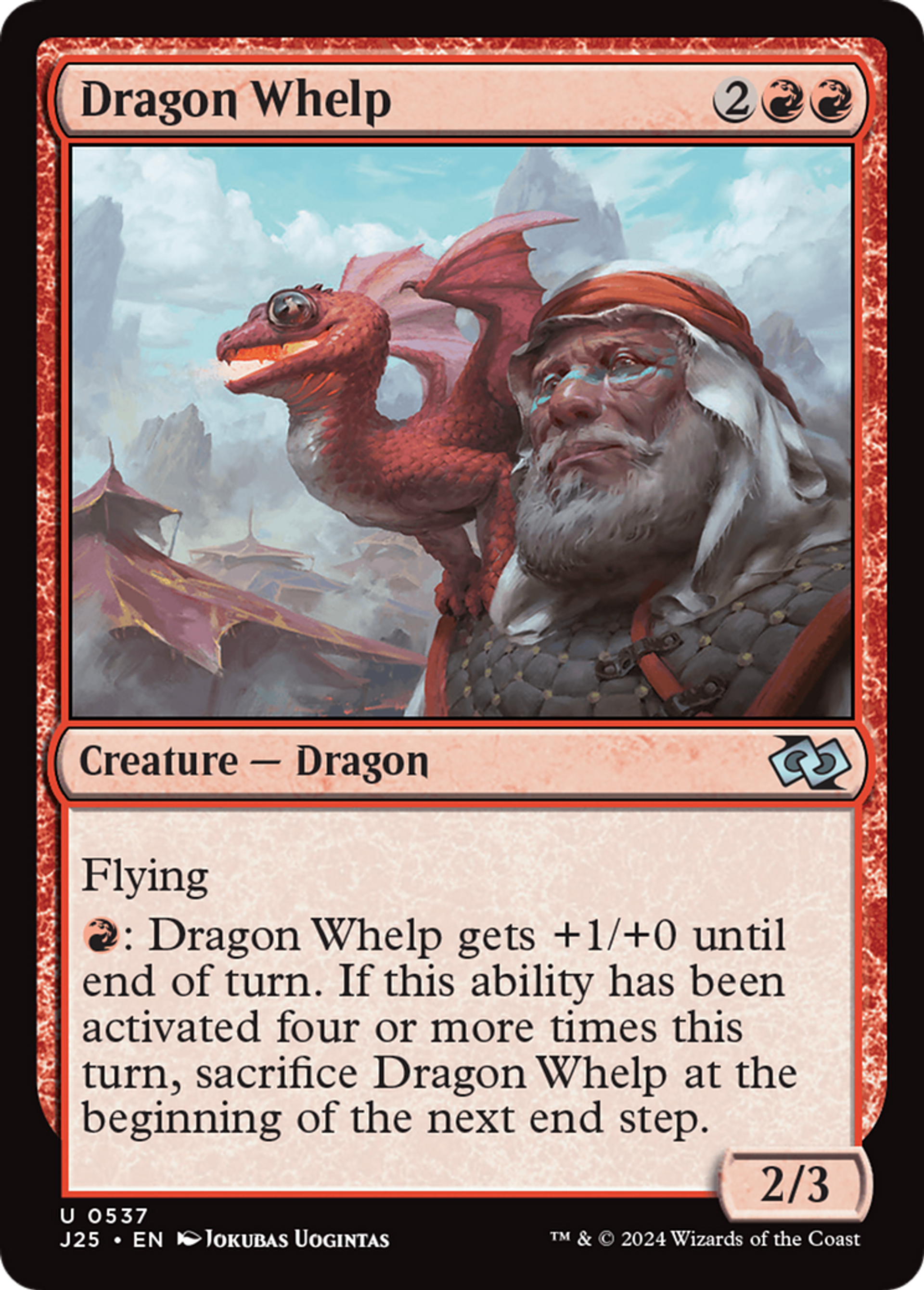 Dragon Whelp — Foundations Jumpstart — Magic: The Gathering