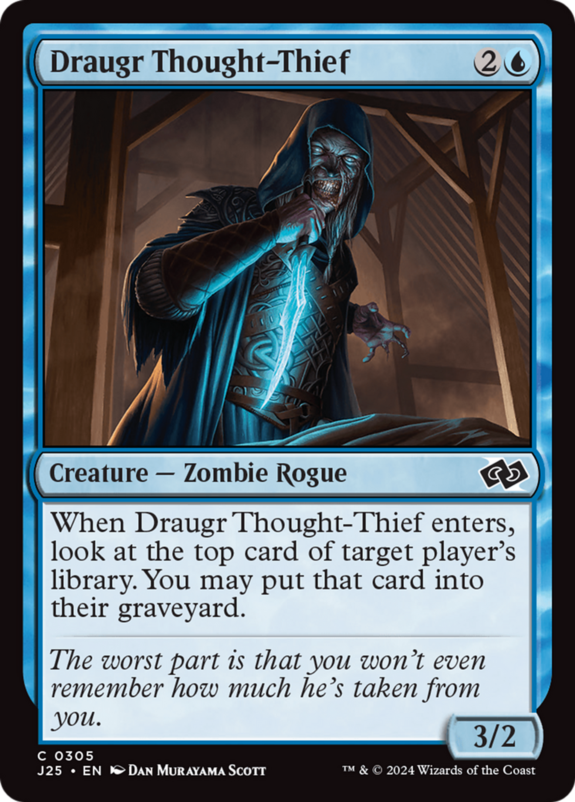 Draugr Thought-Thief — Foundations Jumpstart — Magic: The Gathering