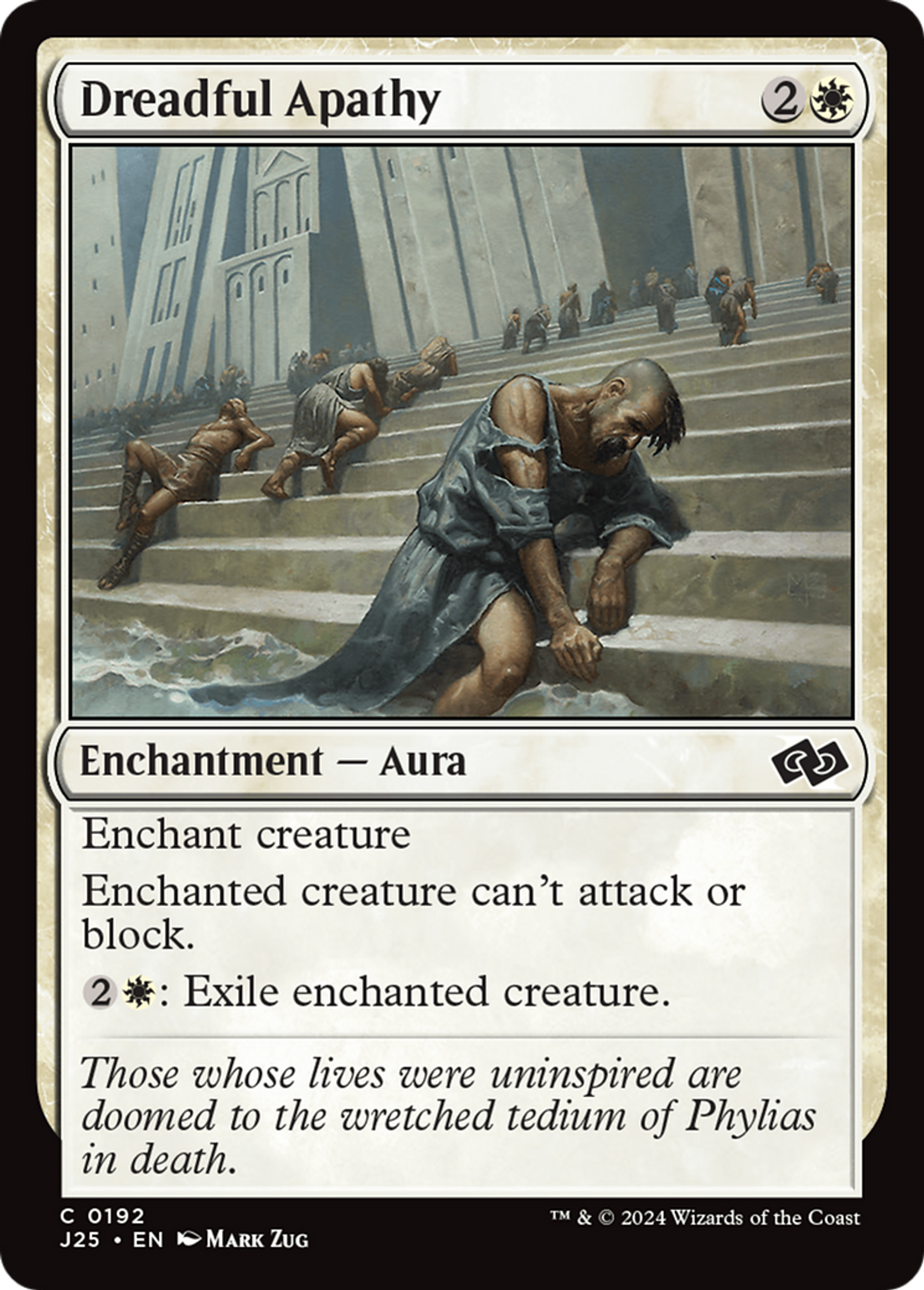 Dreadful Apathy — Foundations Jumpstart — Magic: The Gathering