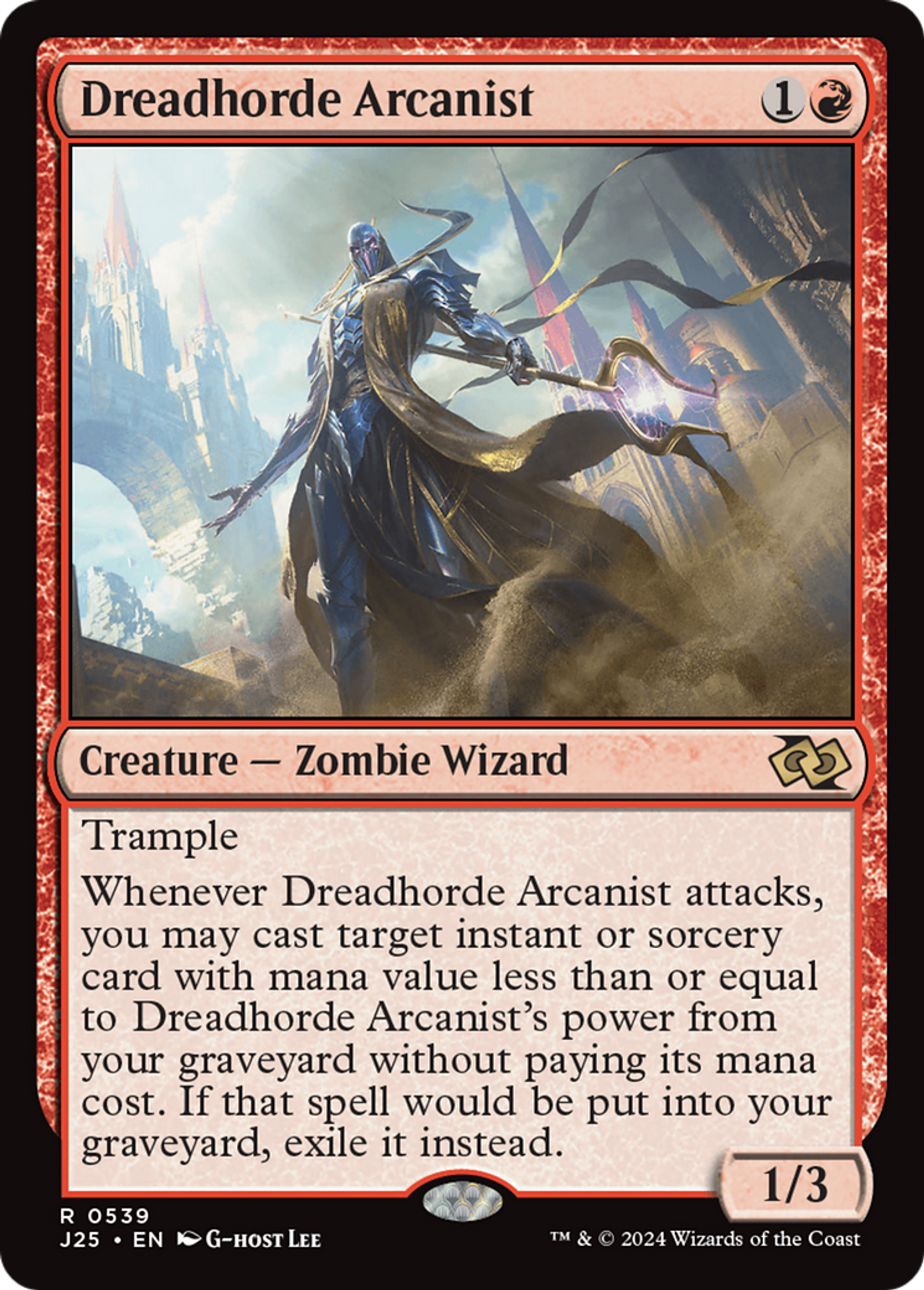 Dreadhorde Arcanist — Foundations Jumpstart — Magic: The Gathering