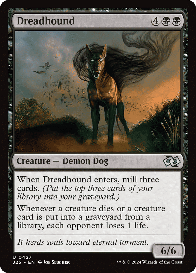 Dreadhound — Foundations Jumpstart — Magic: The Gathering