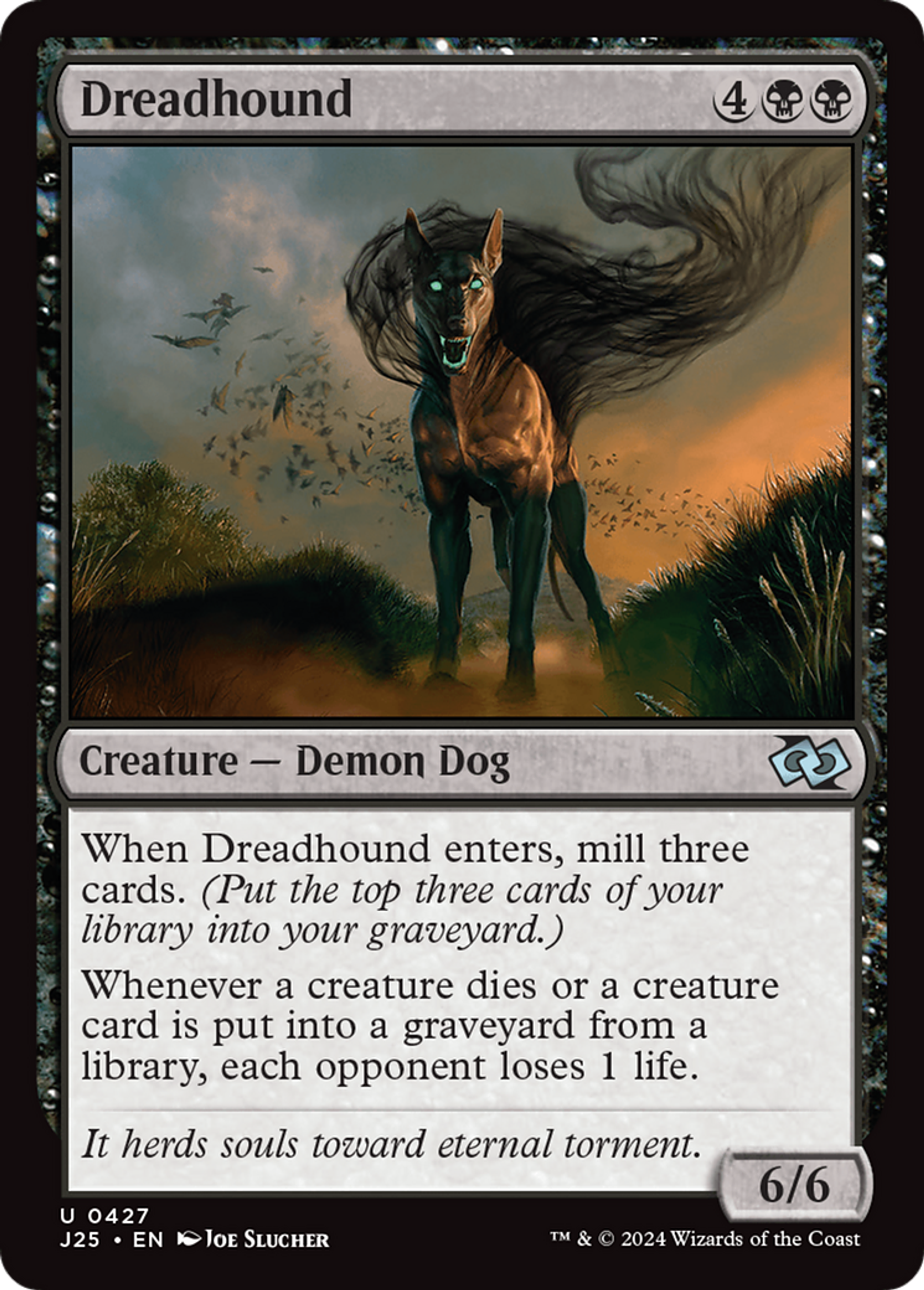 Dreadhound — Foundations Jumpstart — Magic: The Gathering