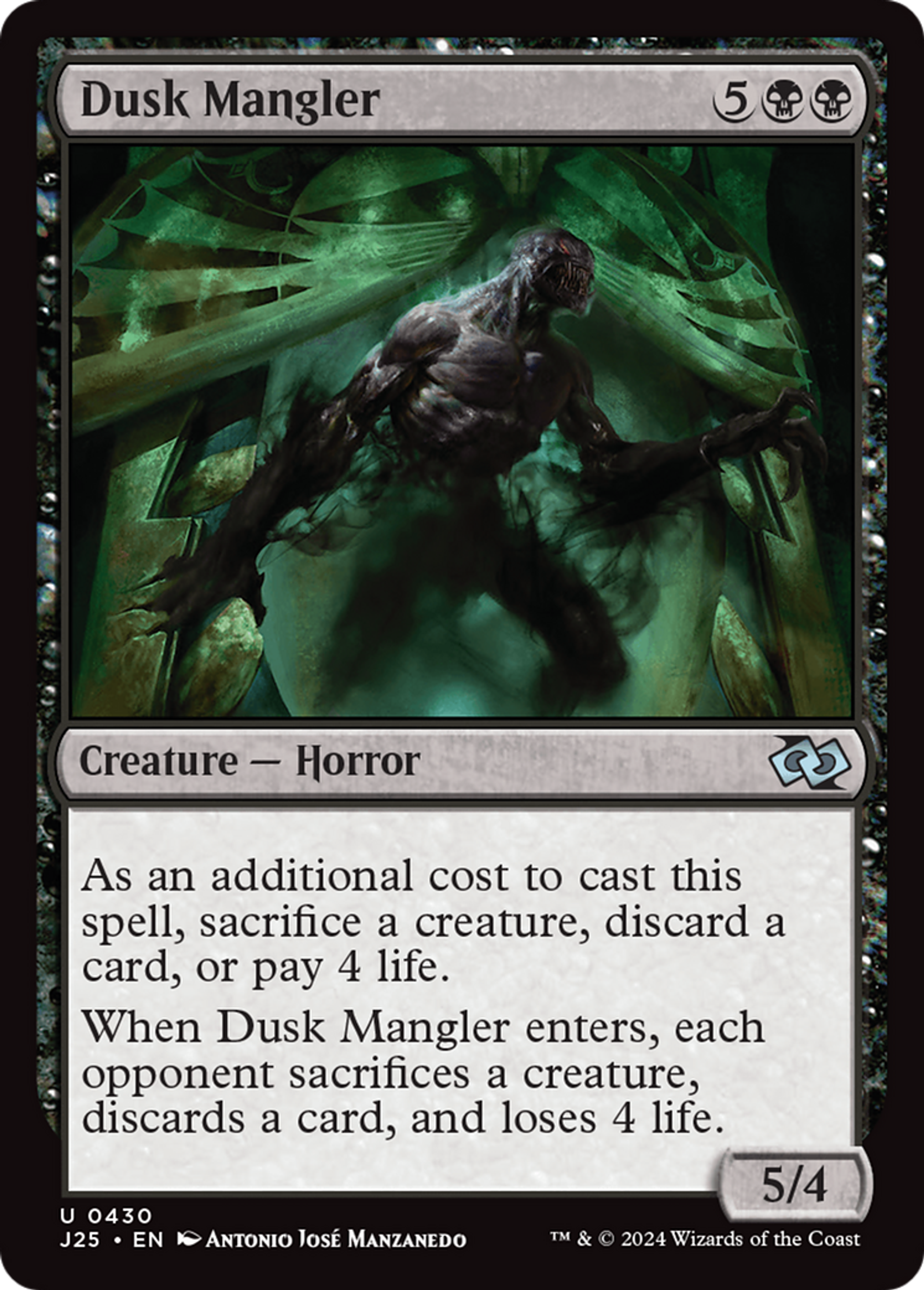 Dusk Mangler — Foundations Jumpstart — Magic: The Gathering
