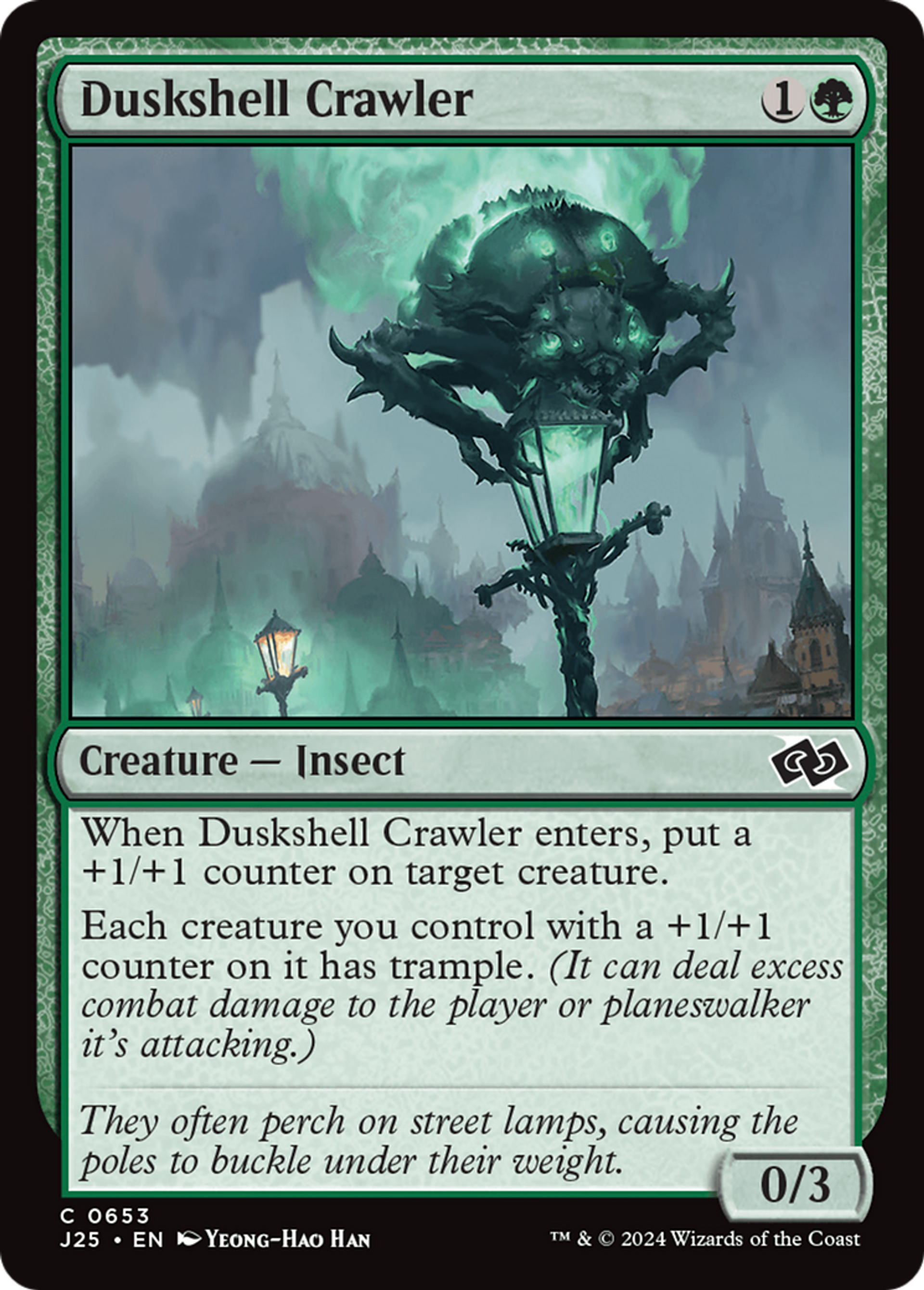 Duskshell Crawler — Foundations Jumpstart — Magic: The Gathering