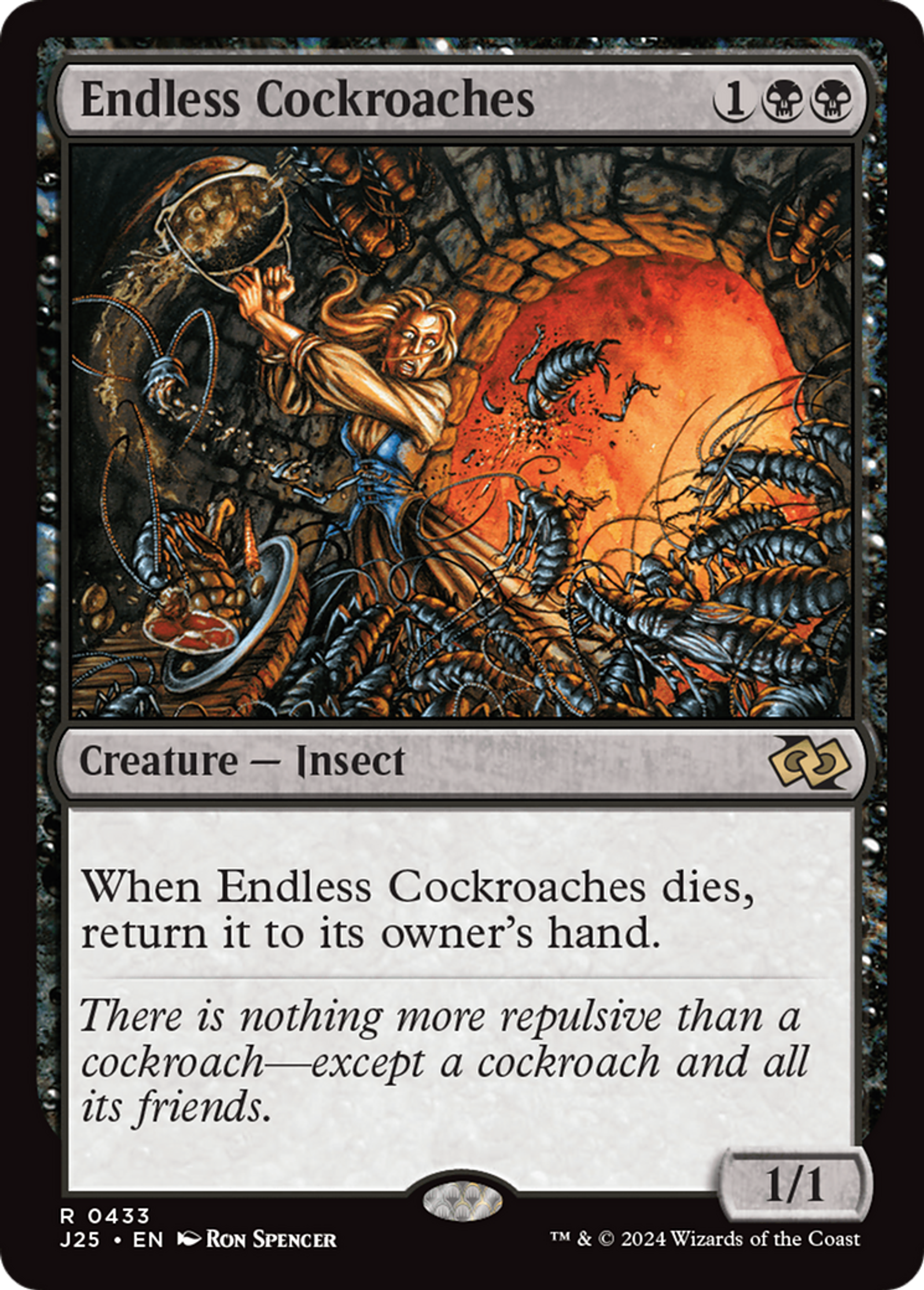 Endless Cockroaches — Foundations Jumpstart — Magic: The Gathering