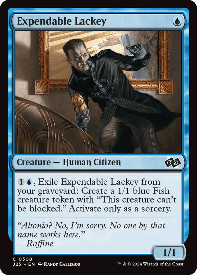 Expendable Lackey — Foundations Jumpstart — Magic: The Gathering