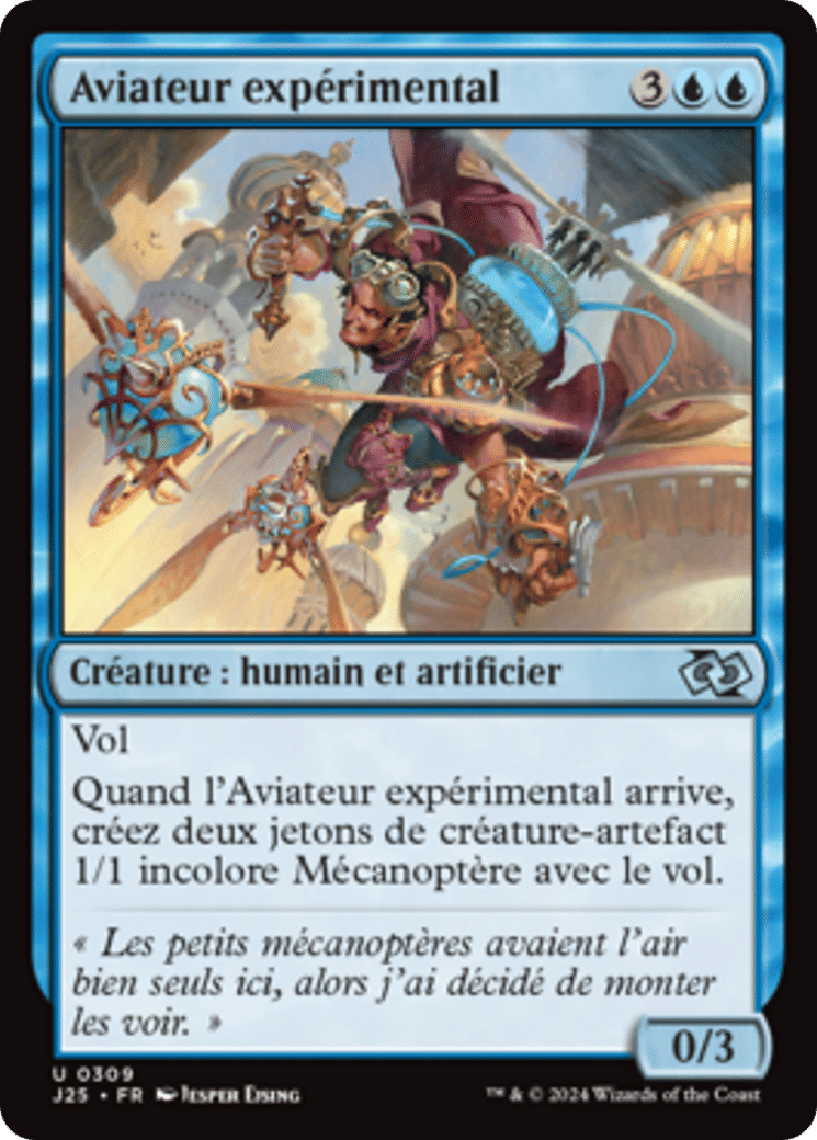 Aviateur expérimental — Foundations Jumpstart — Magic: The Gathering
