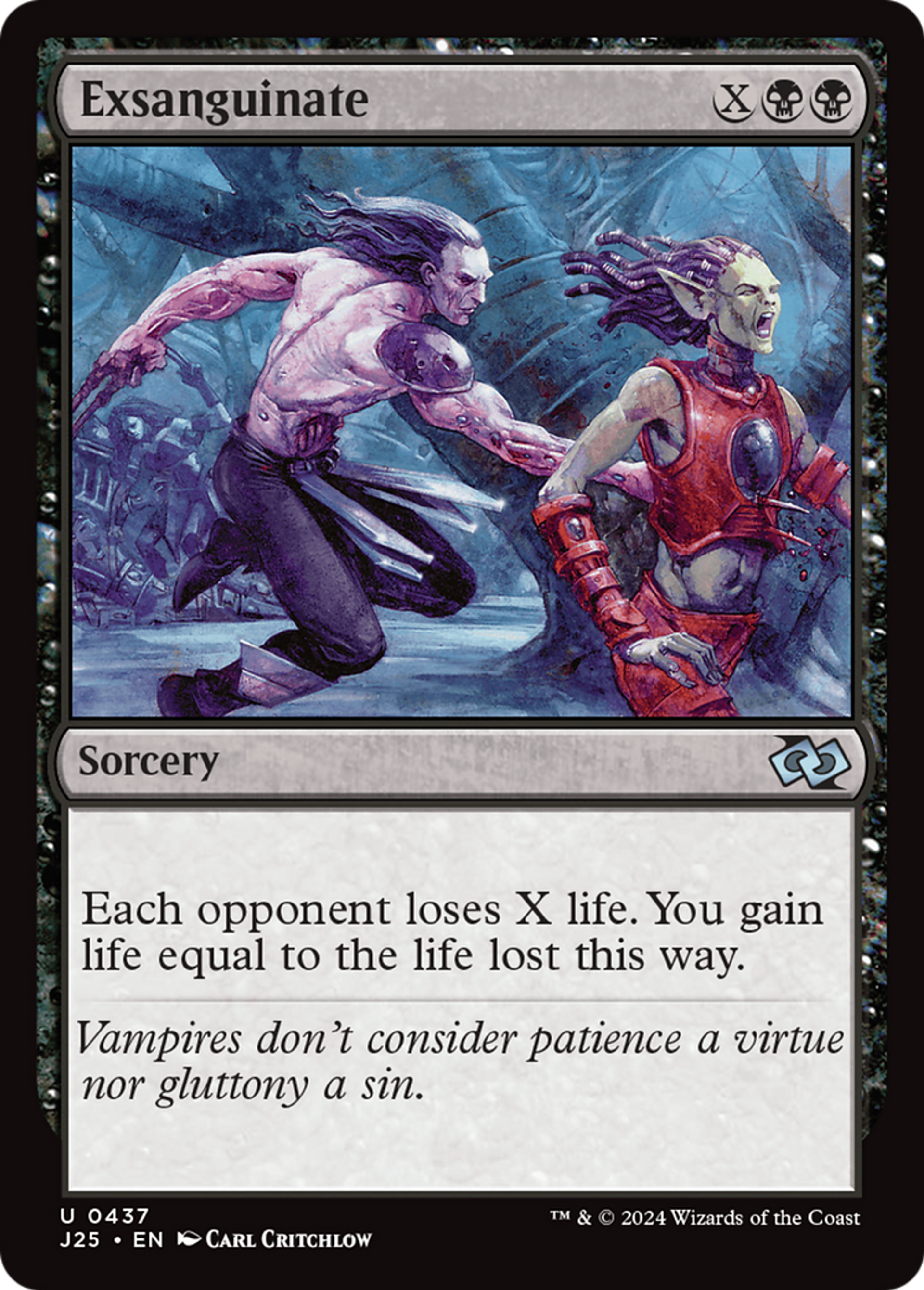 Exsanguinate — Foundations Jumpstart — Magic: The Gathering
