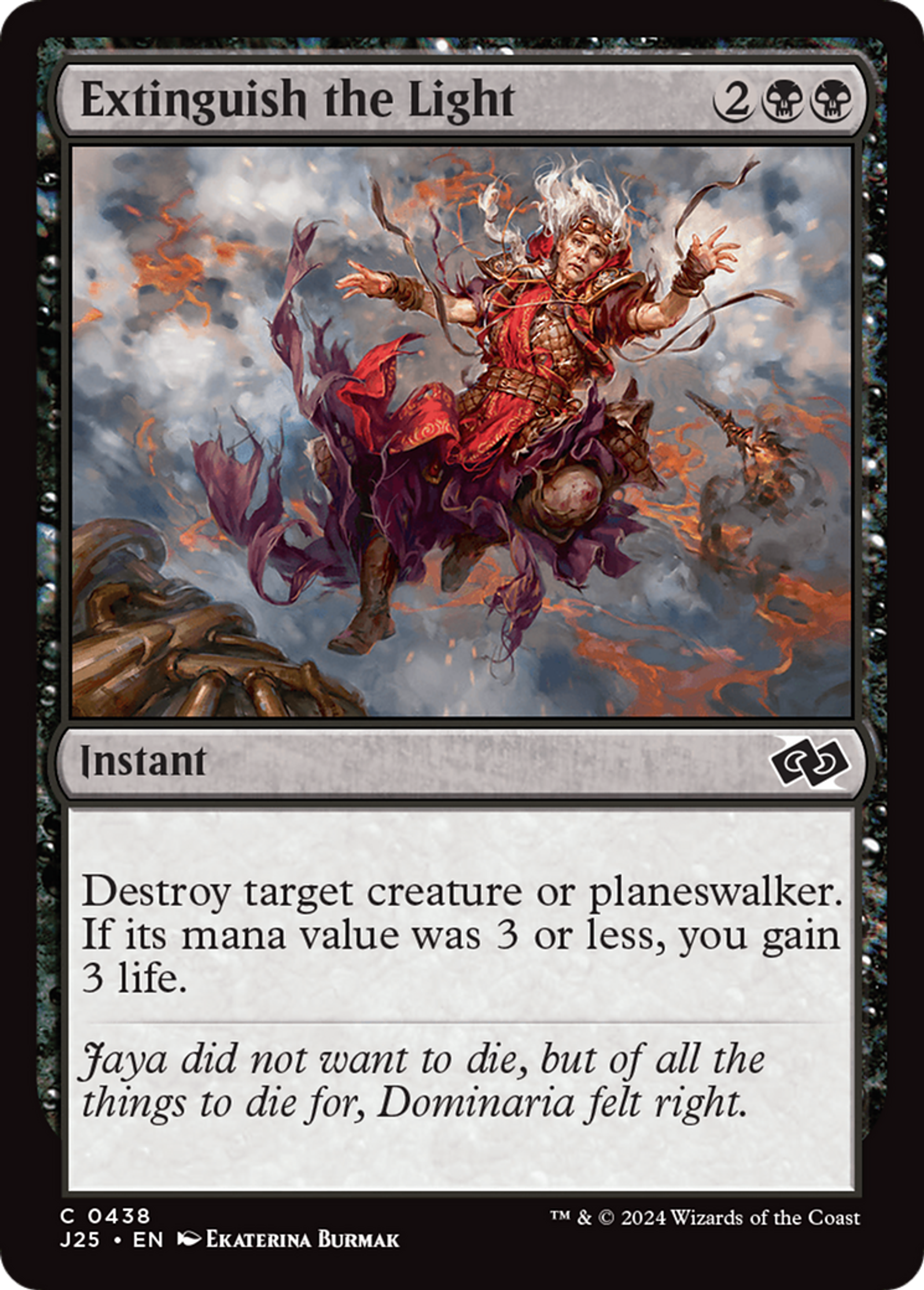 Extinguish the Light — Foundations Jumpstart — Magic: The Gathering