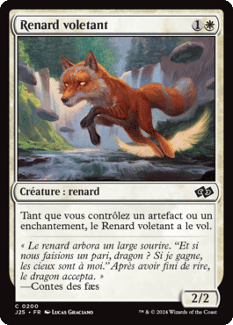 Renard voletant — Foundations Jumpstart — Magic: The Gathering