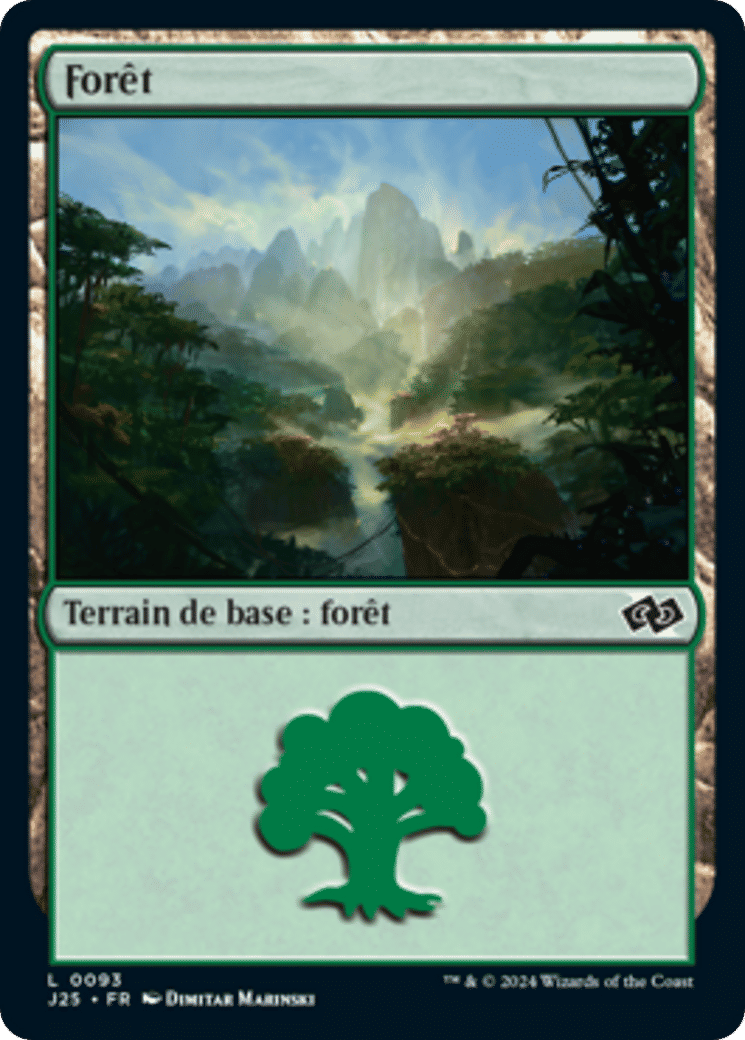 Forêt — Foundations Jumpstart — Magic: The Gathering