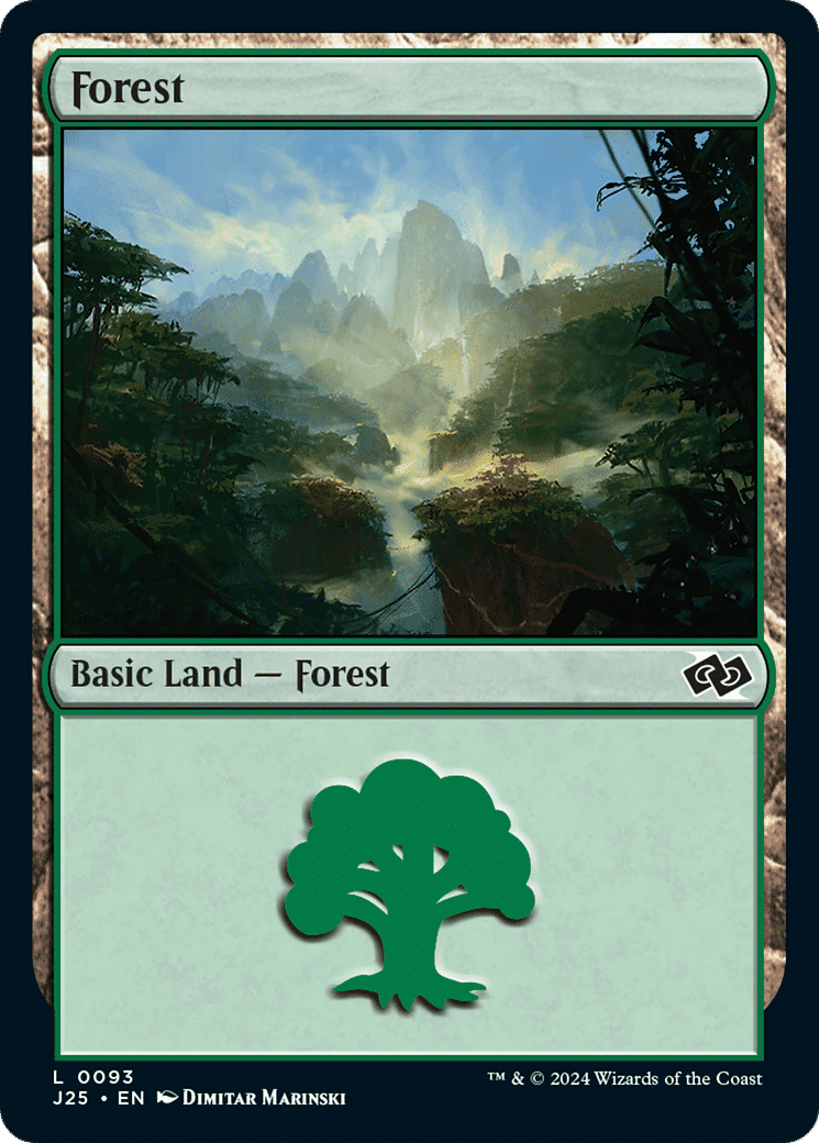 Forest — Foundations Jumpstart — Magic: The Gathering