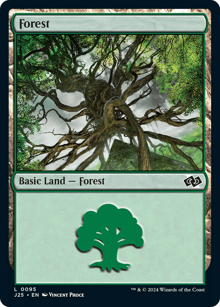 Forest — Foundations Jumpstart — Magic: The Gathering