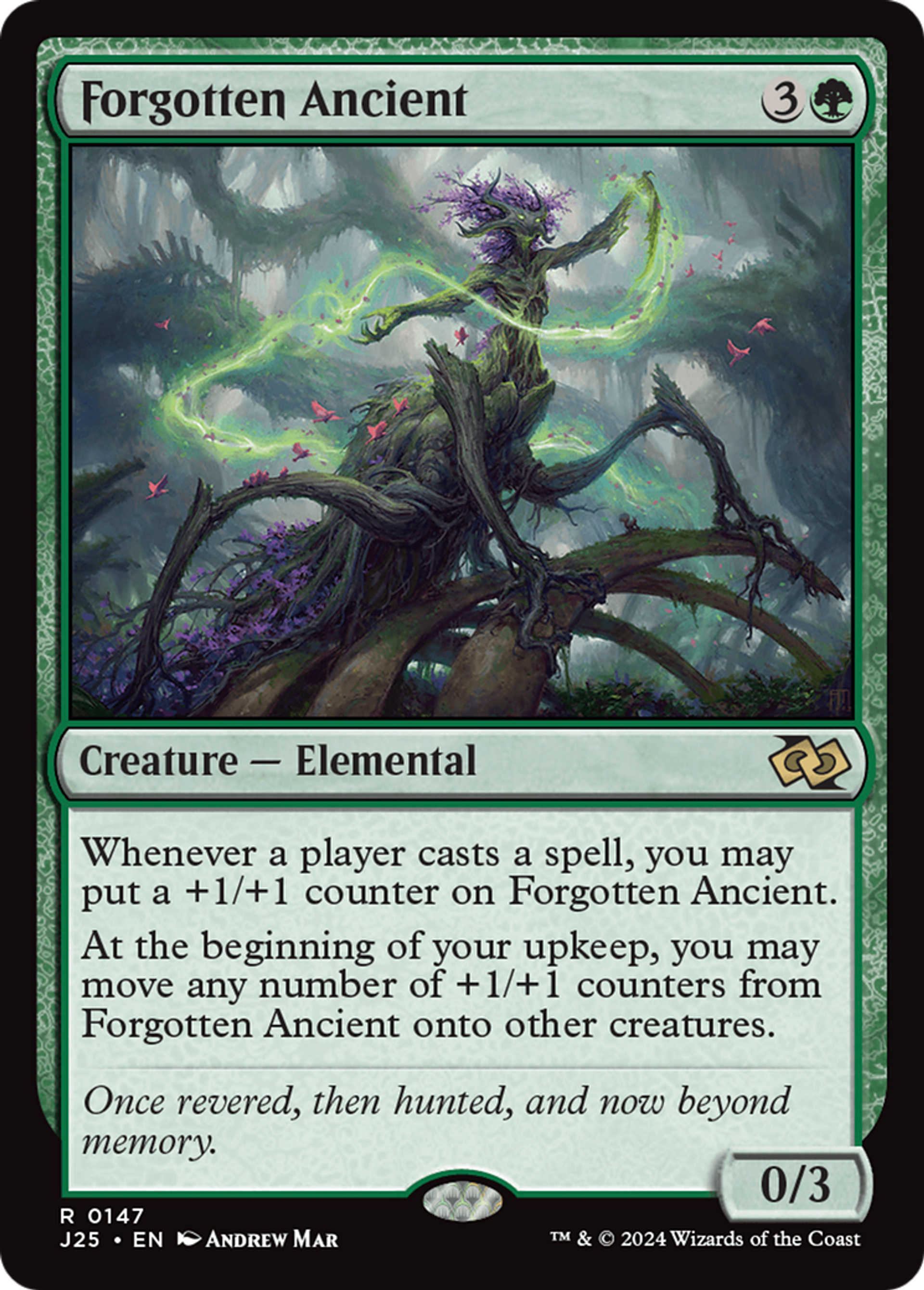 Forgotten Ancient — Foundations Jumpstart — Magic: The Gathering