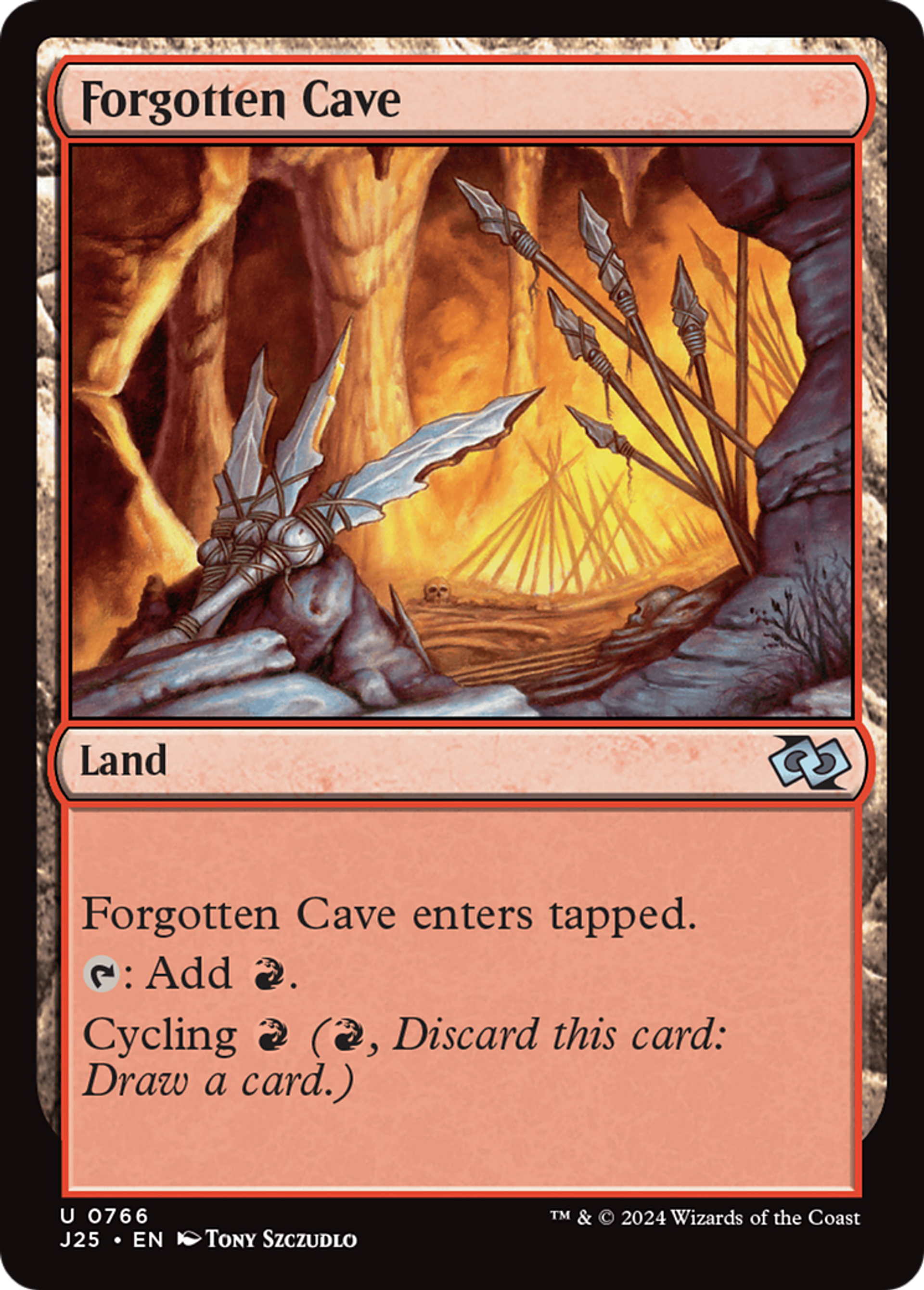 Forgotten Cave — Foundations Jumpstart — Magic: The Gathering