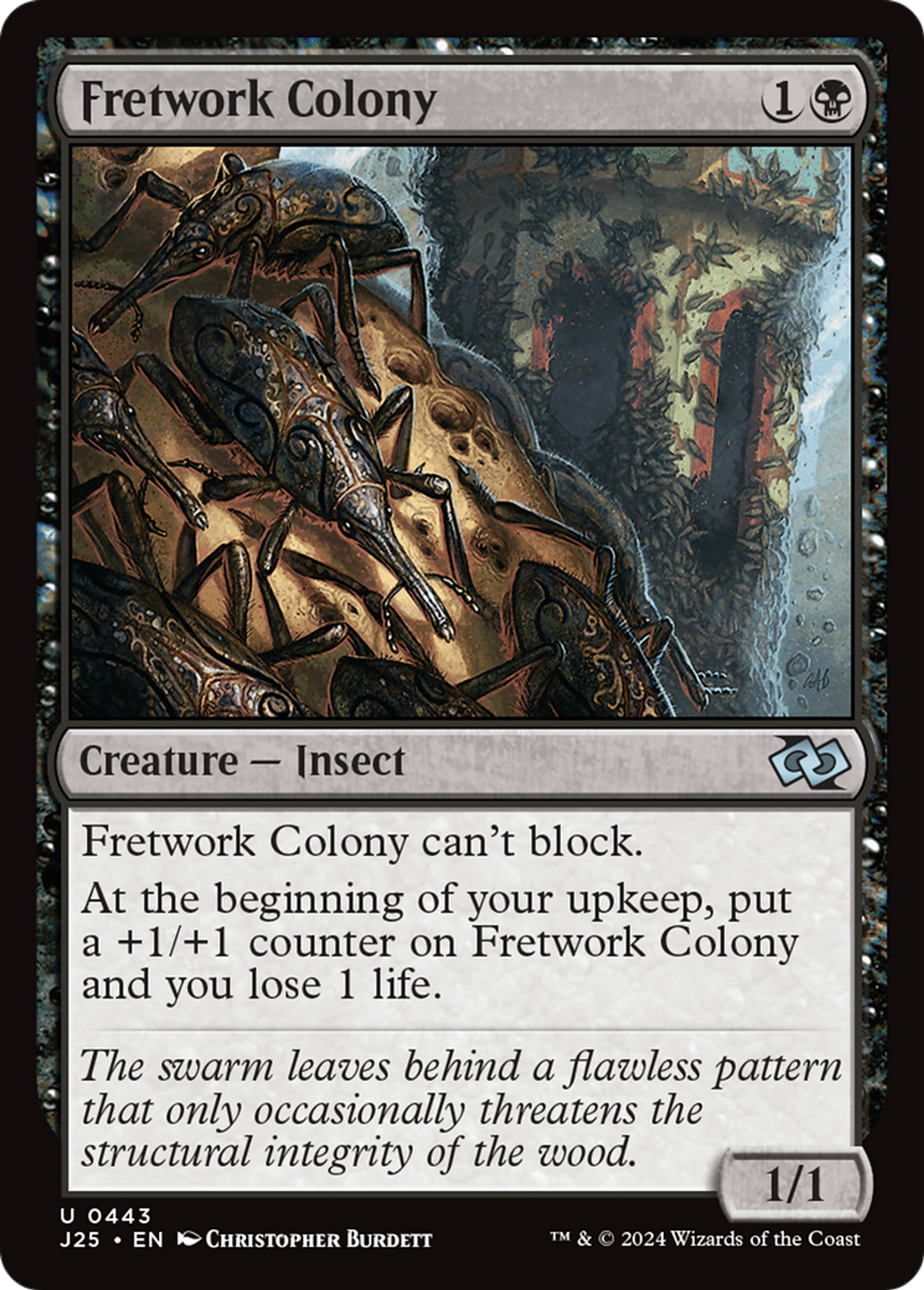 Fretwork Colony — Foundations Jumpstart — Magic: The Gathering