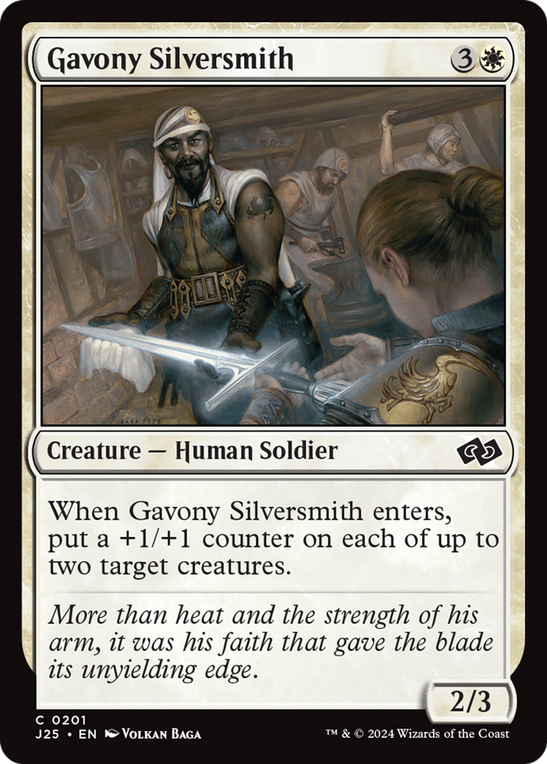 Gavony Silversmith — Foundations Jumpstart — Magic: The Gathering