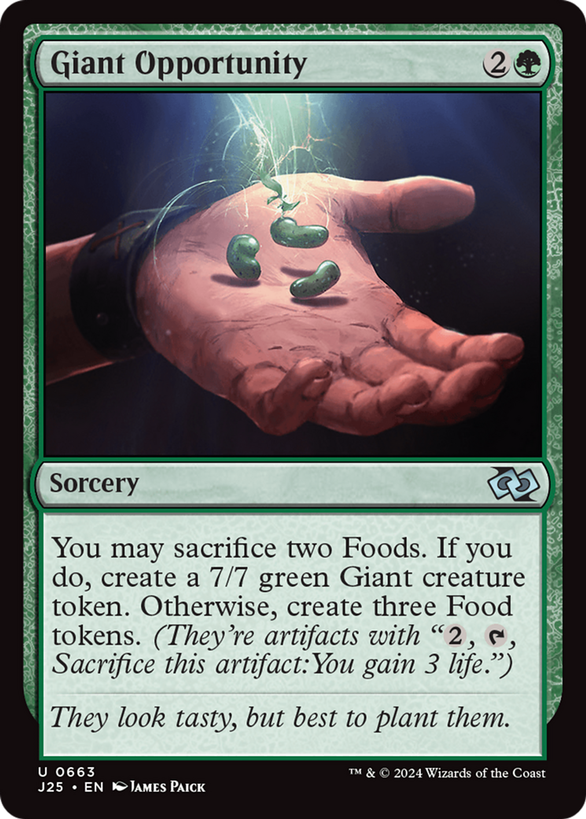 Giant Opportunity — Foundations Jumpstart — Magic: The Gathering