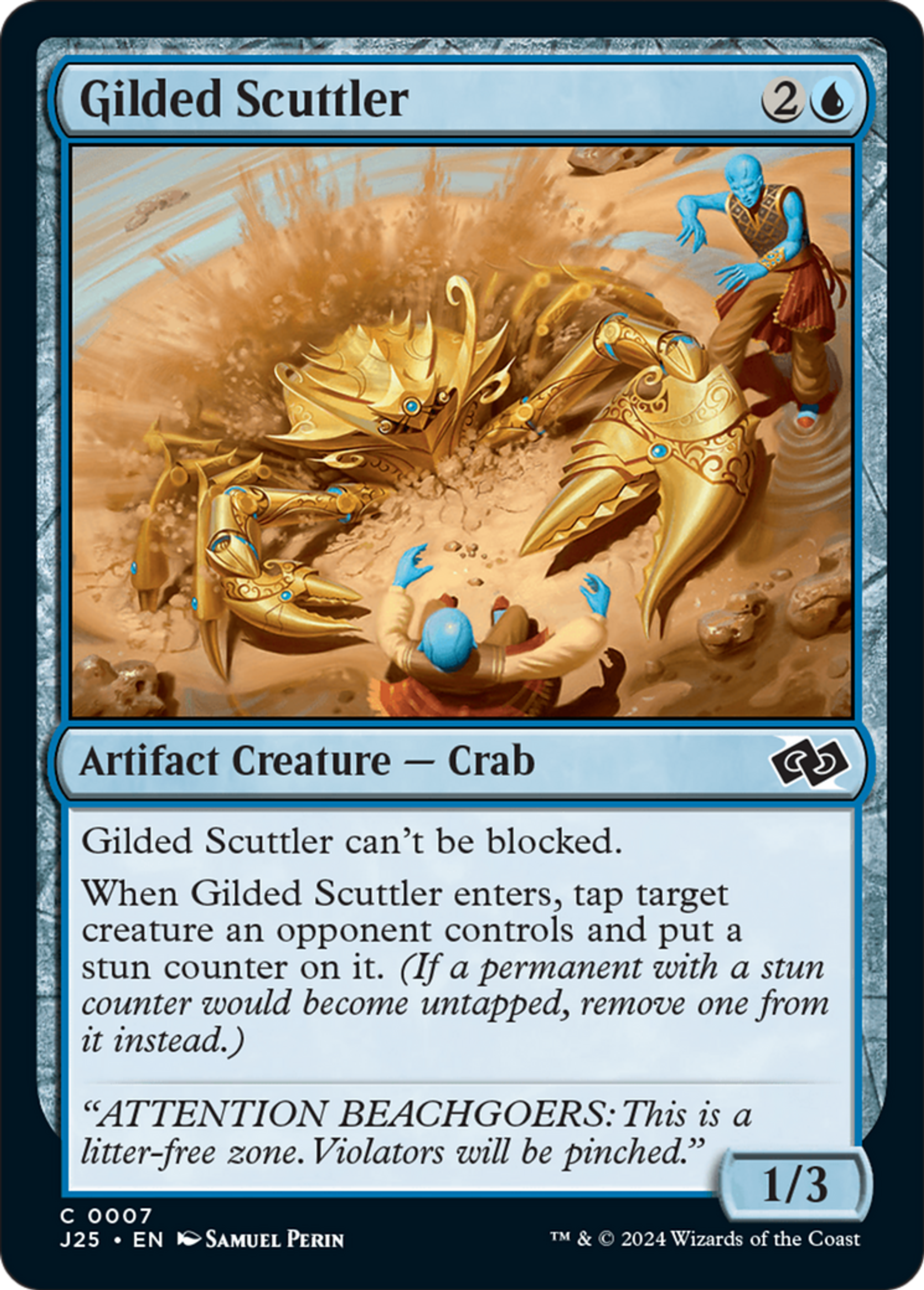 Gilded Scuttler — Foundations Jumpstart — Magic: The Gathering