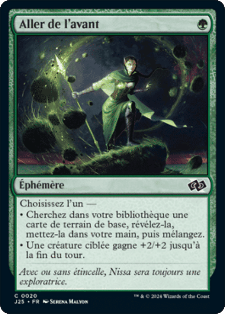 Aller de l'avant — Foundations Jumpstart — Magic: The Gathering
