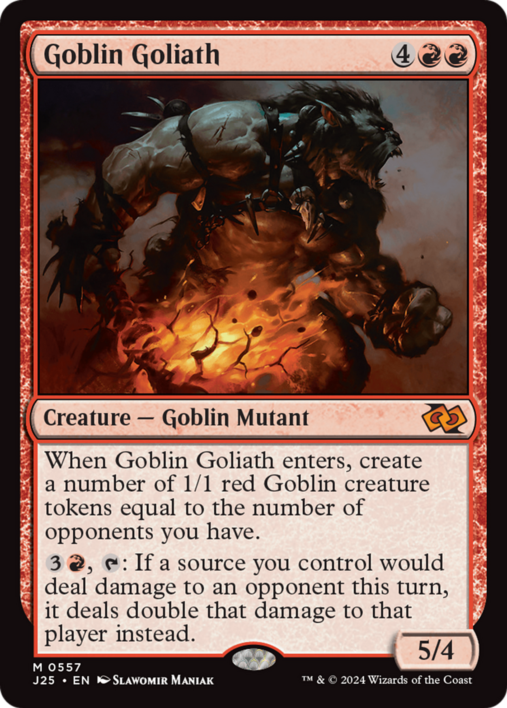 Goblin Goliath — Foundations Jumpstart — Magic: The Gathering