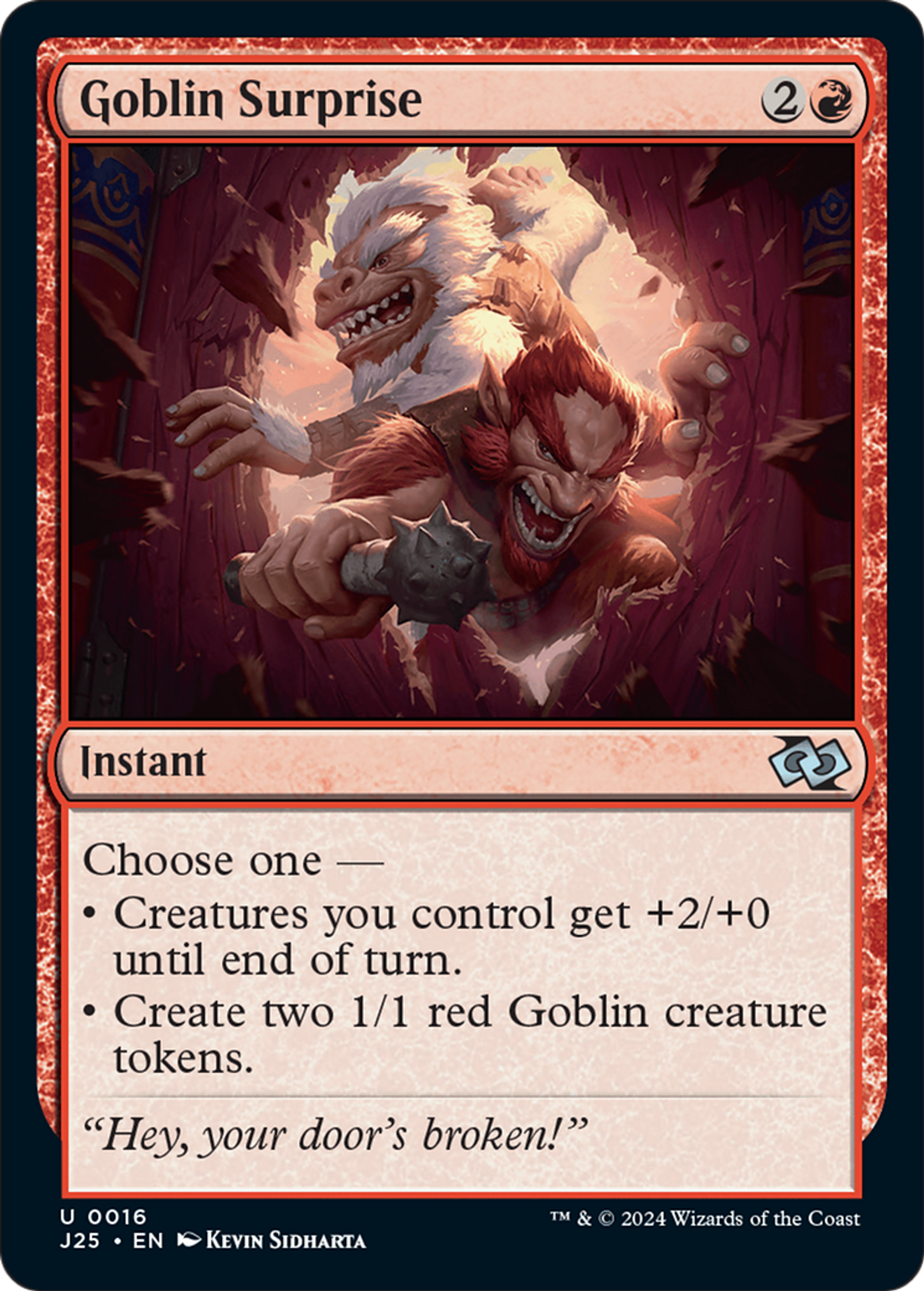 Goblin Surprise — Foundations Jumpstart — Magic: The Gathering