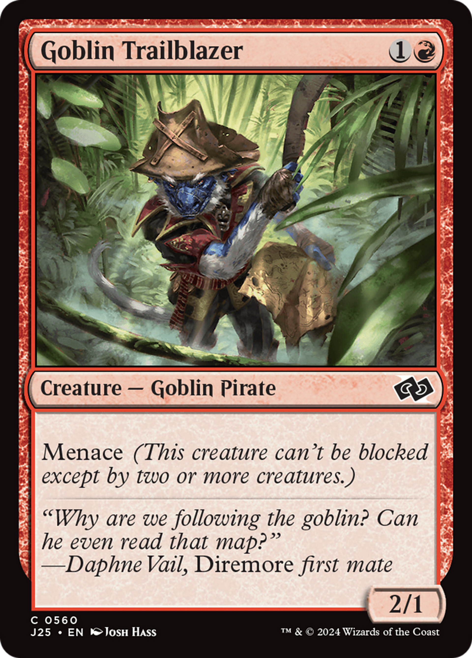 Goblin Trailblazer — Foundations Jumpstart — Magic: The Gathering