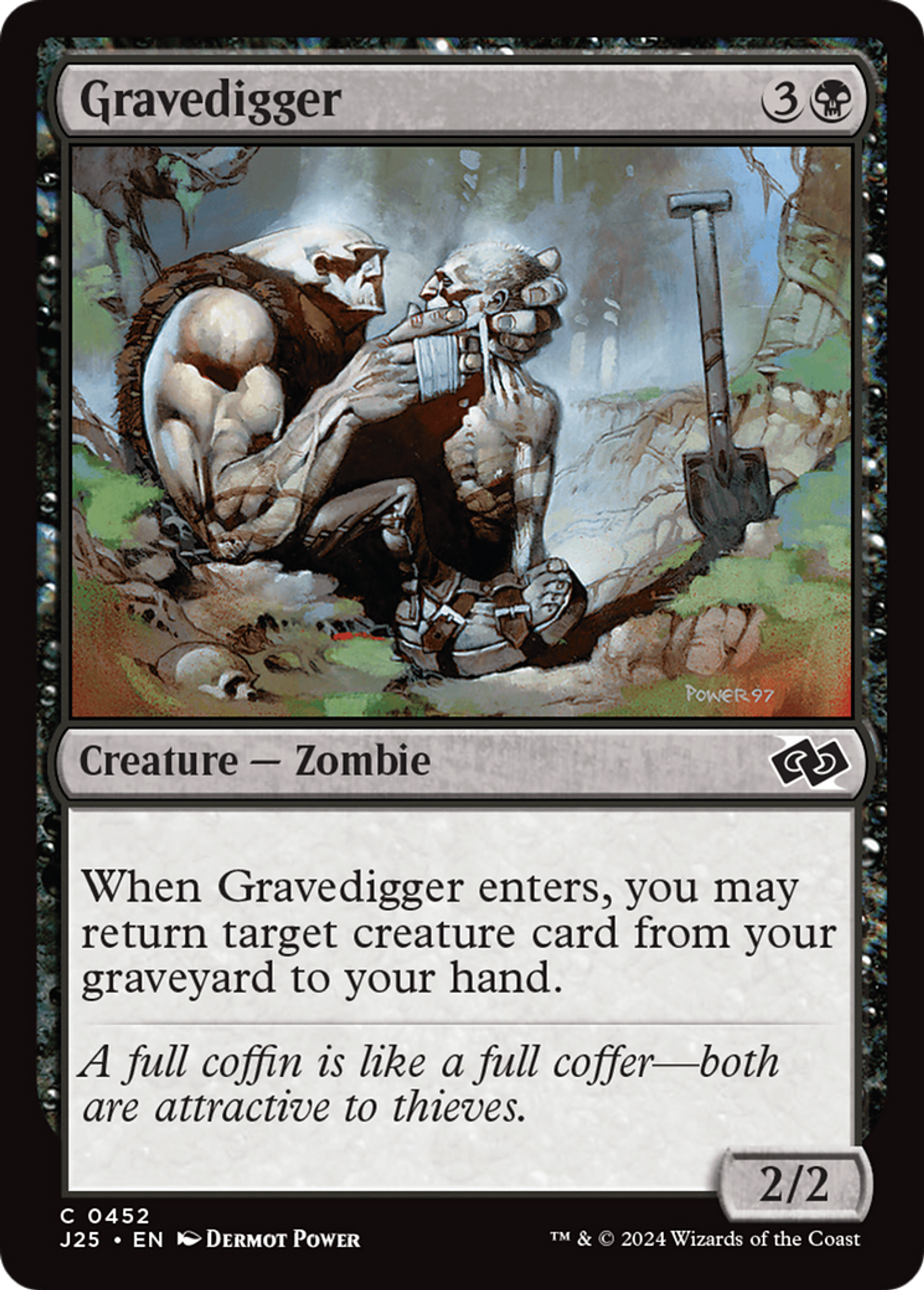 Gravedigger — Foundations Jumpstart — Magic: The Gathering