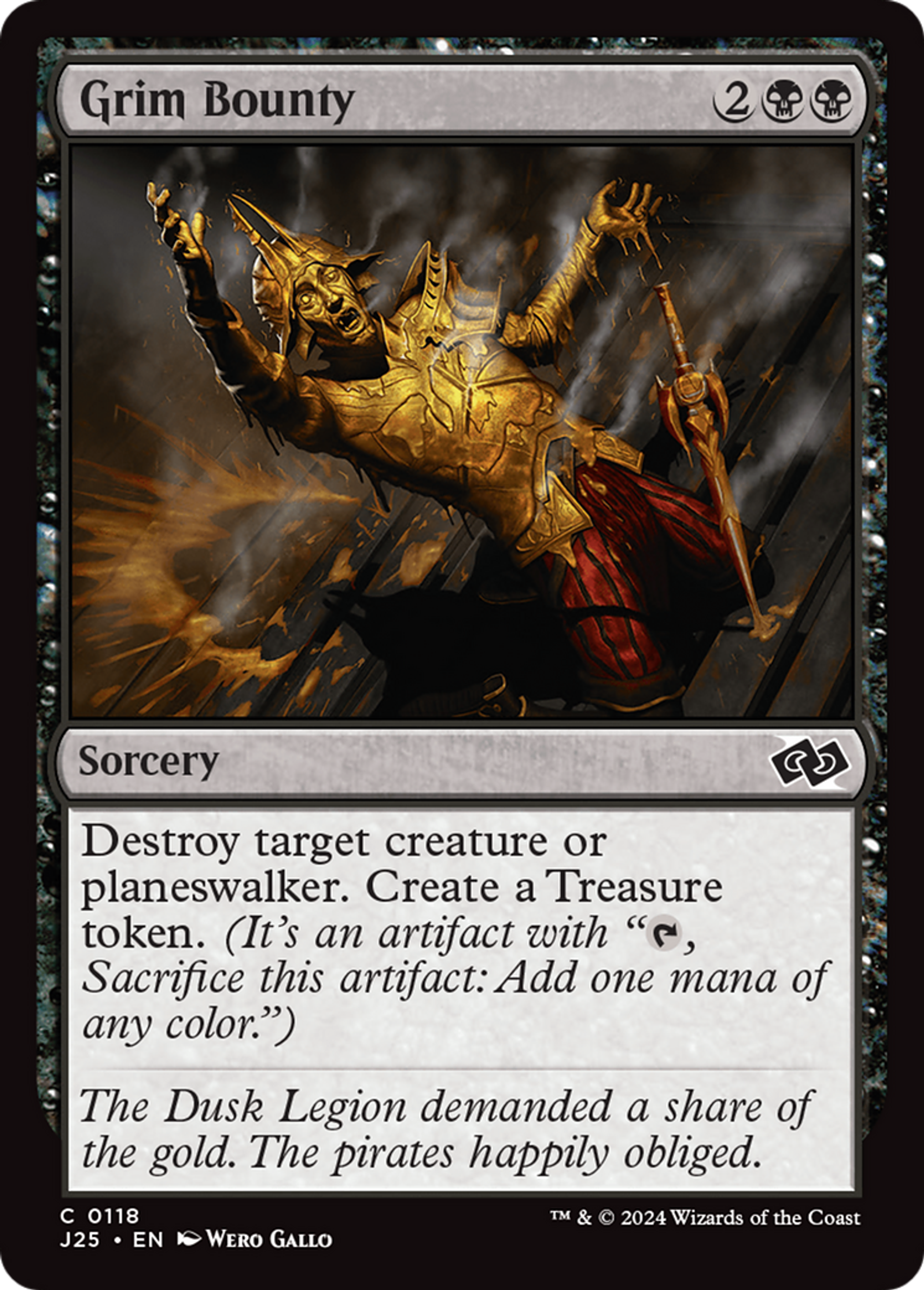 Grim Bounty — Foundations Jumpstart — Magic: The Gathering