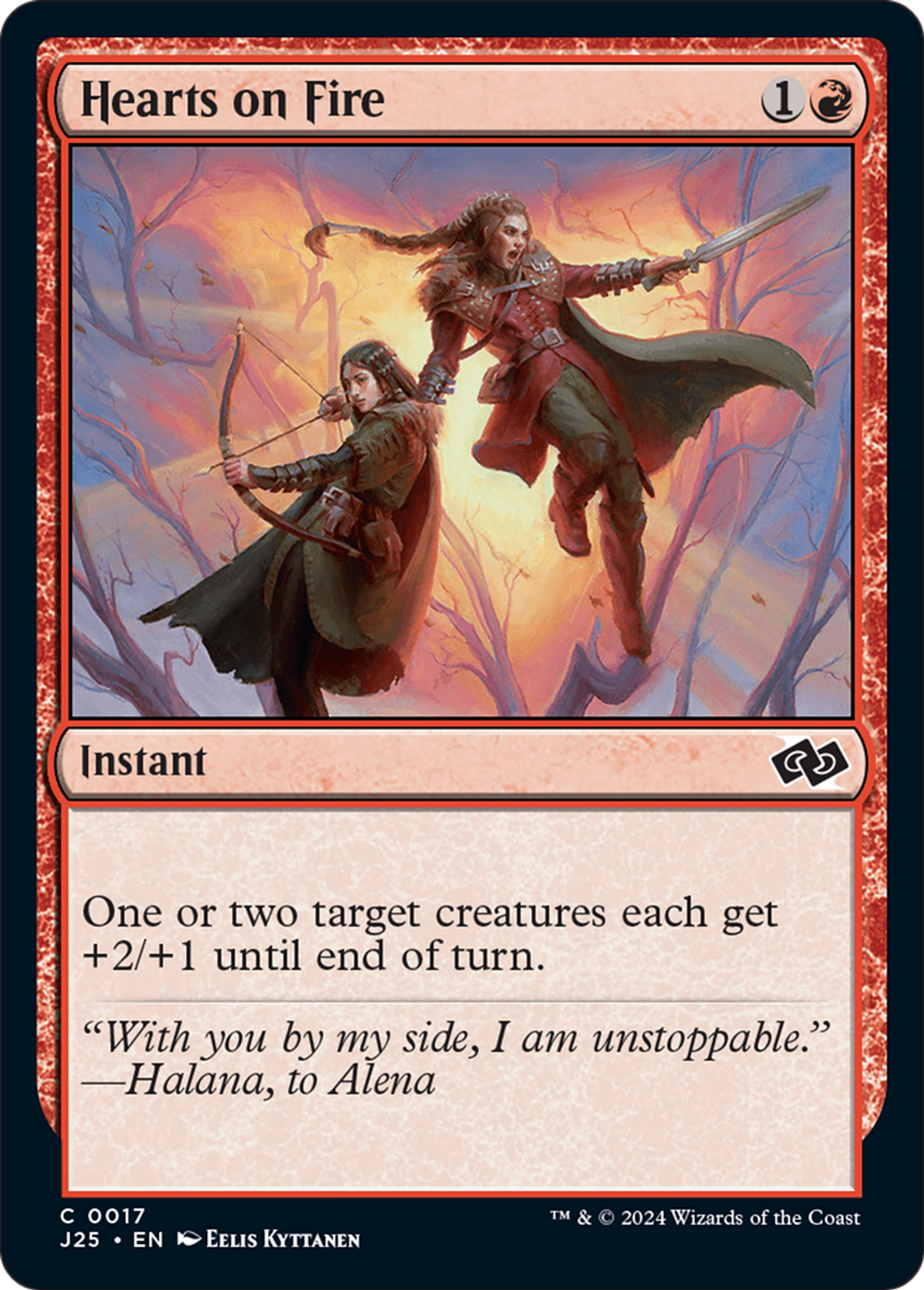 Hearts on Fire — Foundations Jumpstart — Magic: The Gathering