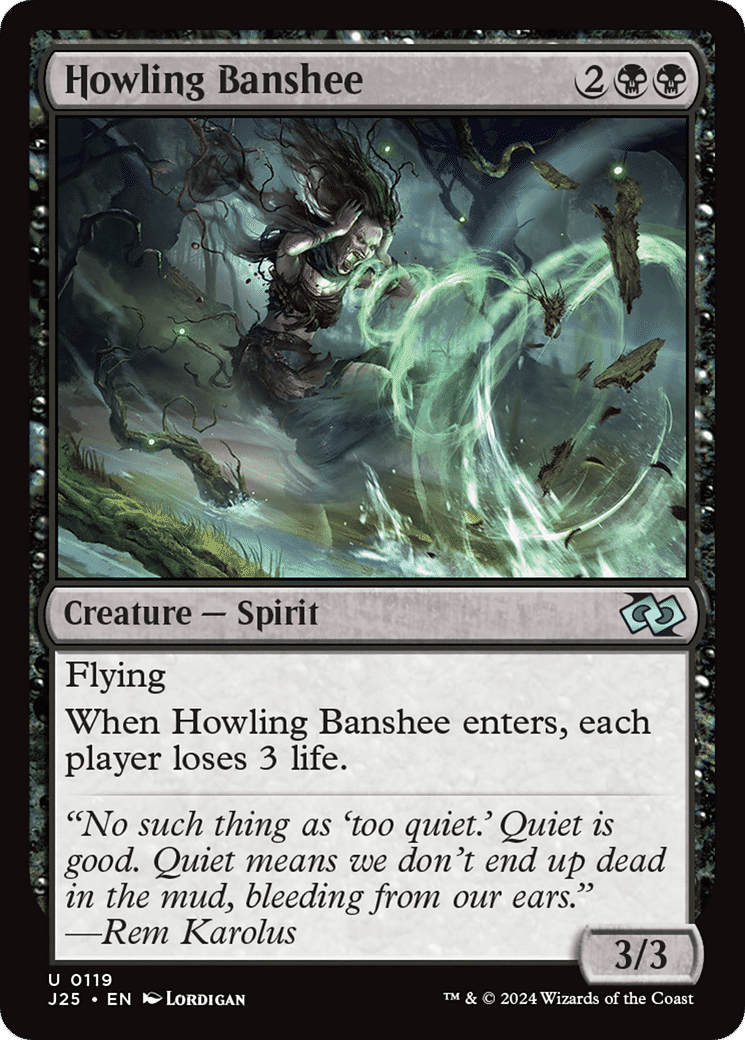 Howling Banshee — Foundations Jumpstart — Magic: The Gathering