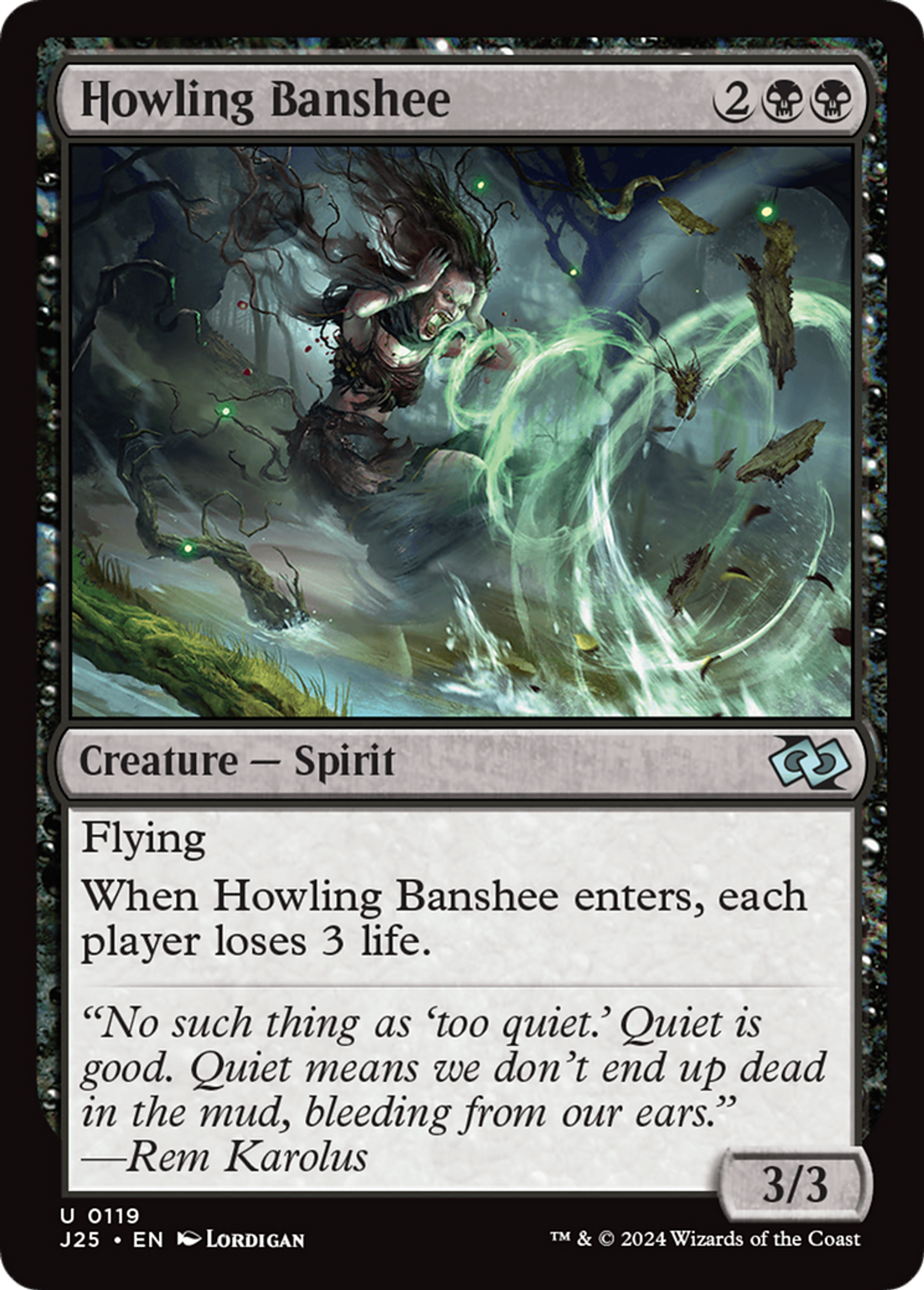 Howling Banshee — Foundations Jumpstart — Magic: The Gathering