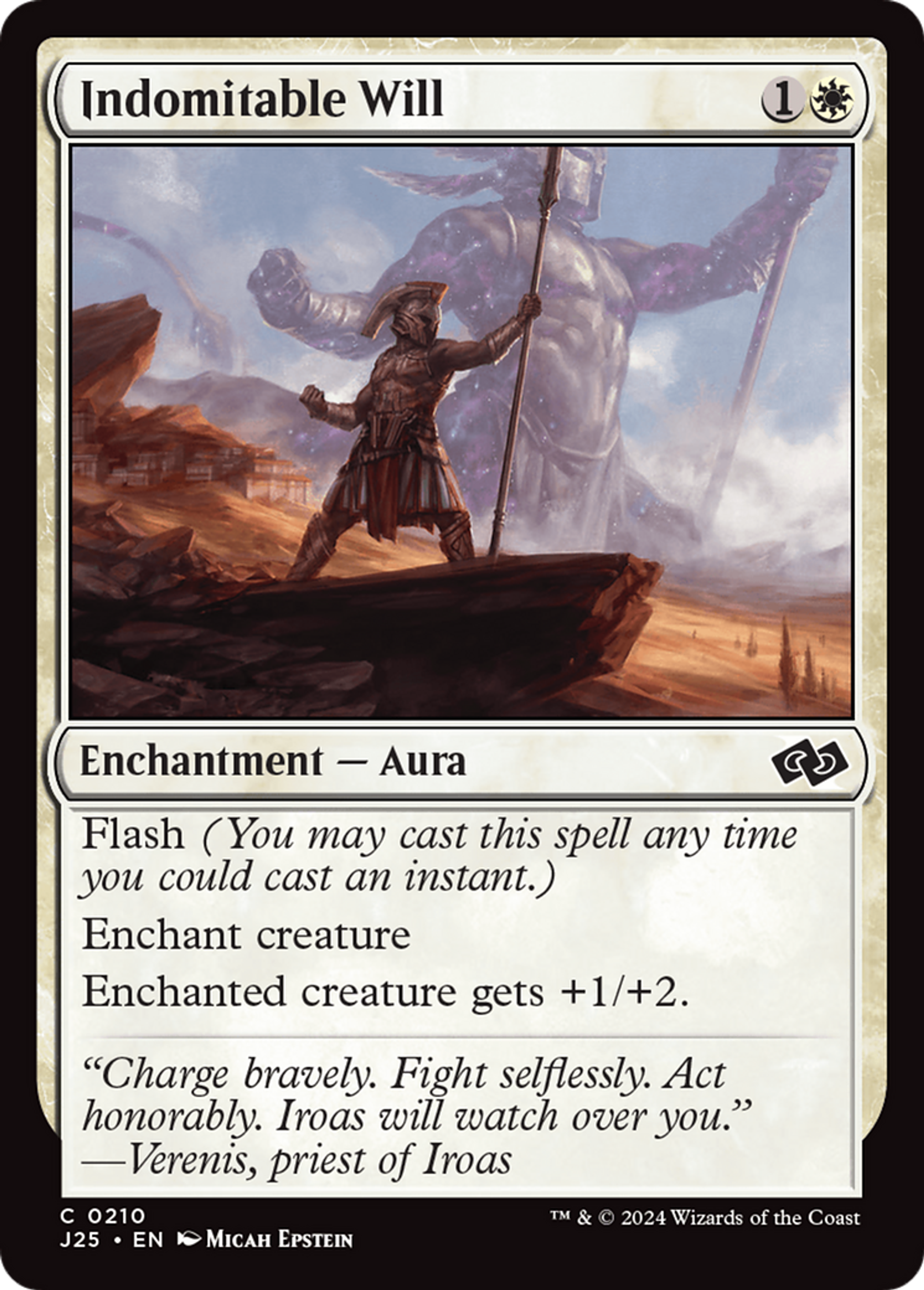 Indomitable Will — Foundations Jumpstart — Magic: The Gathering