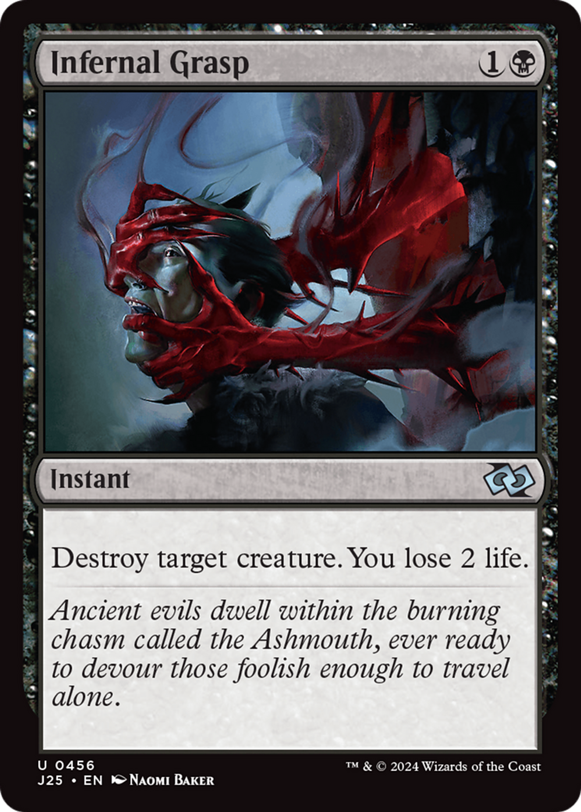Infernal Grasp — Foundations Jumpstart — Magic: The Gathering
