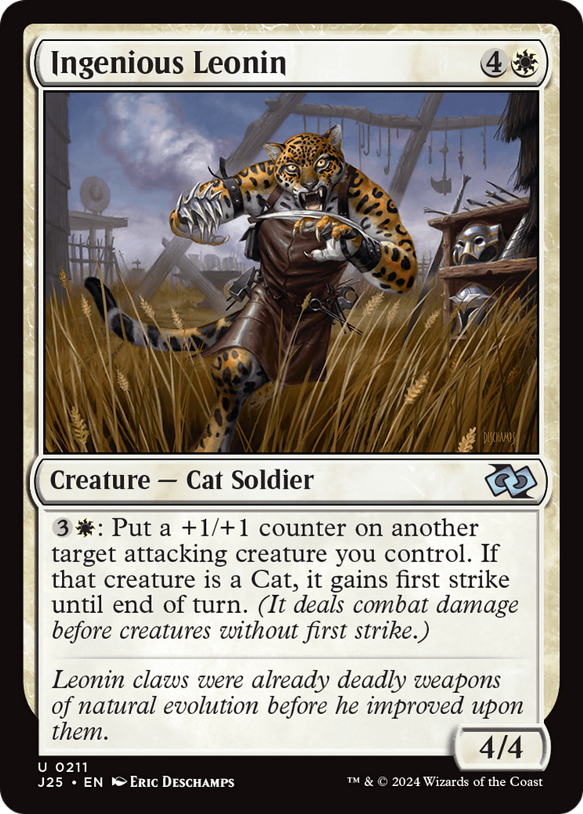 Ingenious Leonin — Foundations Jumpstart — Magic: The Gathering