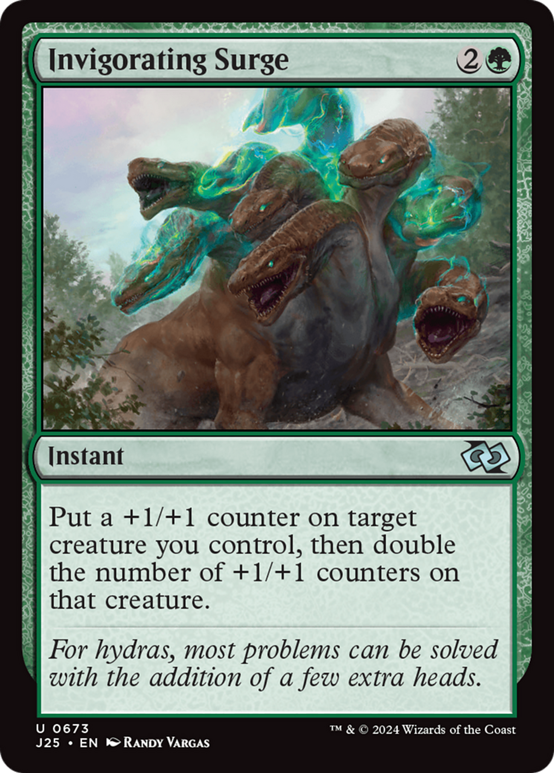 Invigorating Surge — Foundations Jumpstart — Magic: The Gathering