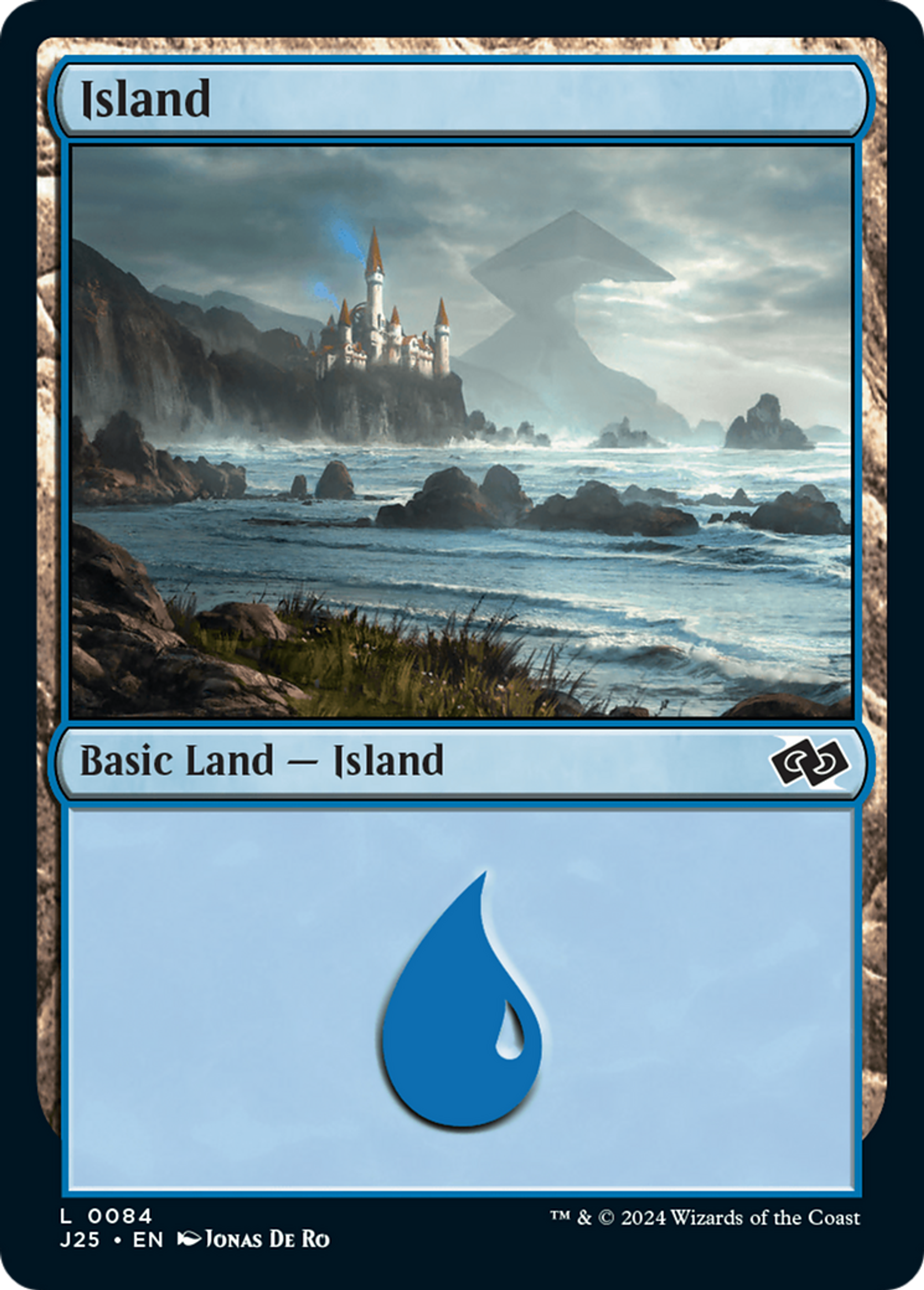 Island — Foundations Jumpstart — Magic: The Gathering